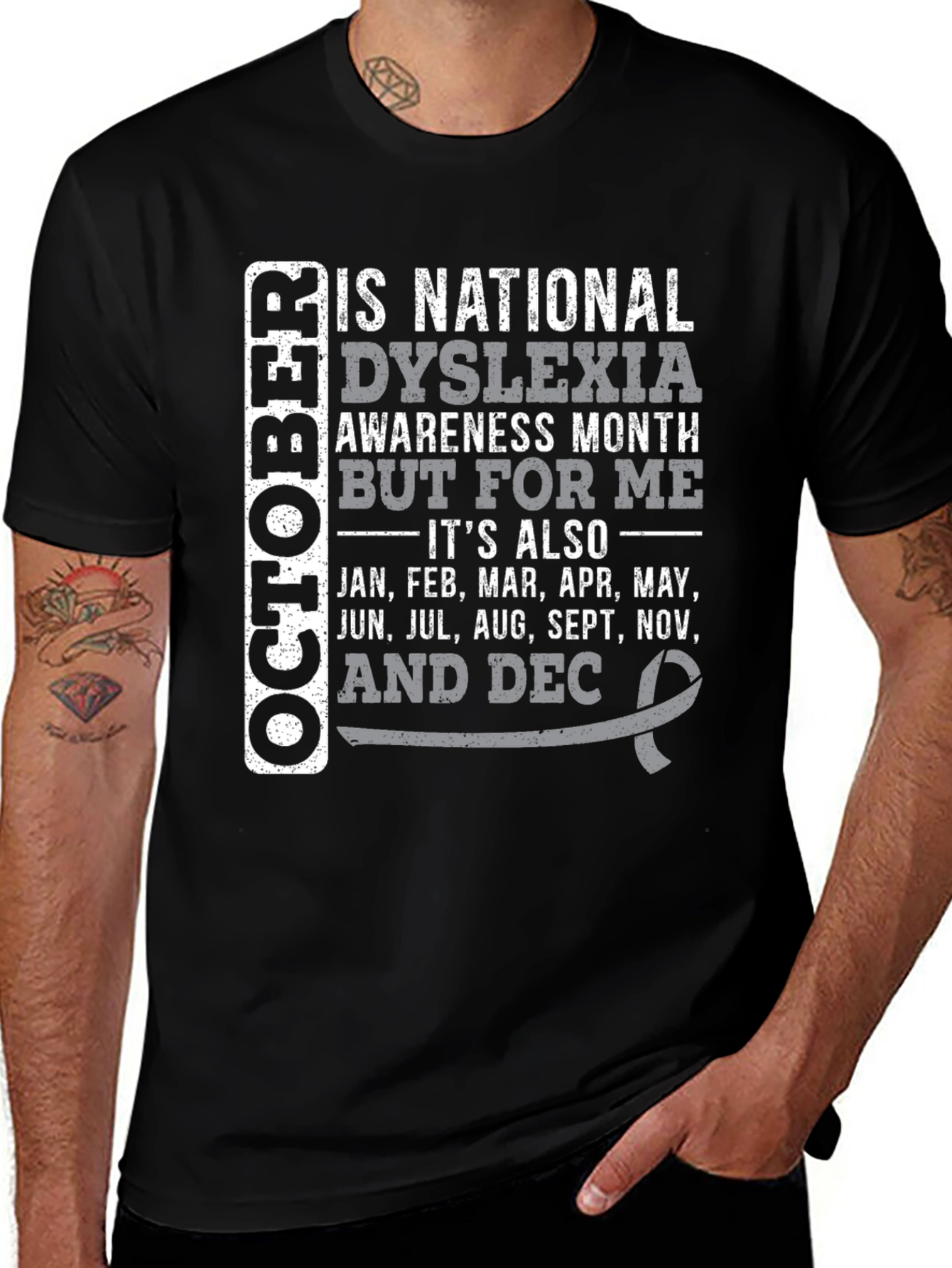 Dyslexia Awareness Month T-Shirt