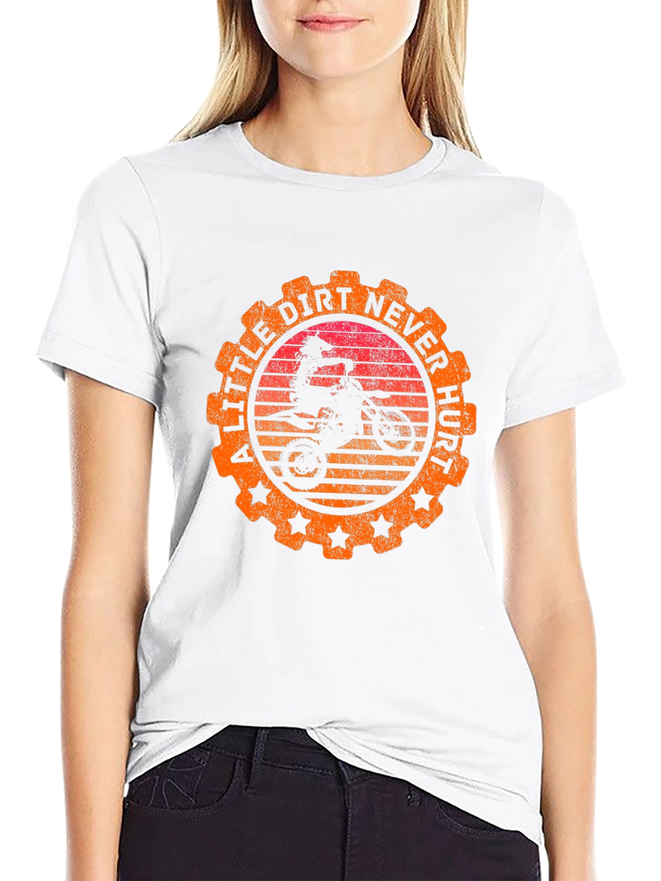 Dirt Never Hurt Graphic Tee - Motocross T-Shirt