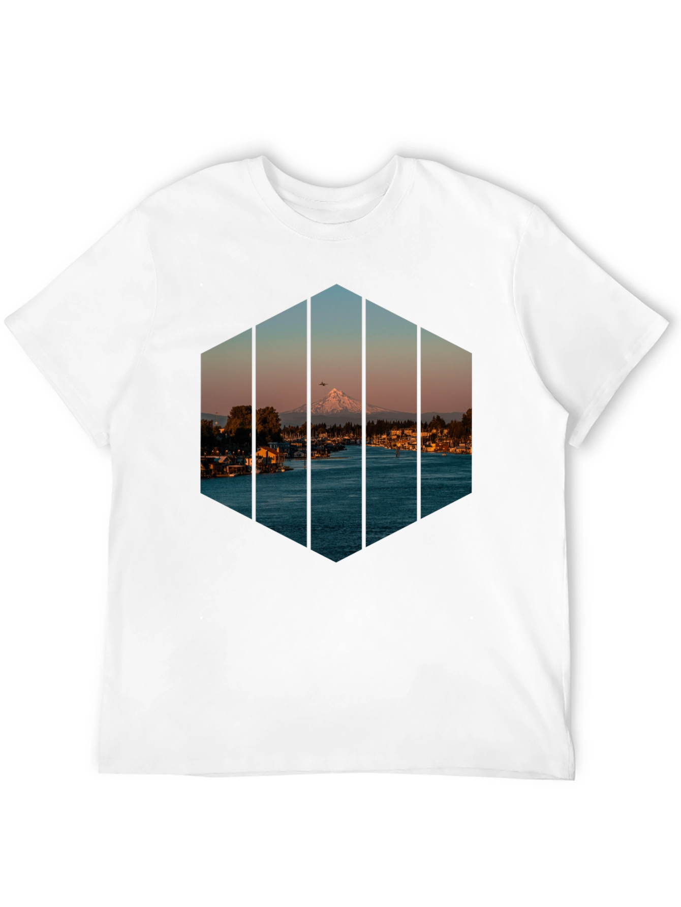 Lake Scene Graphic Tee