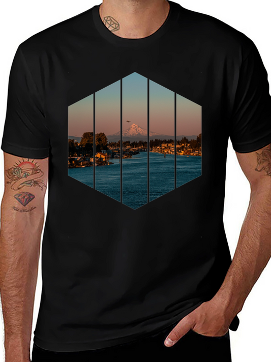 Lake Scene Graphic Tee