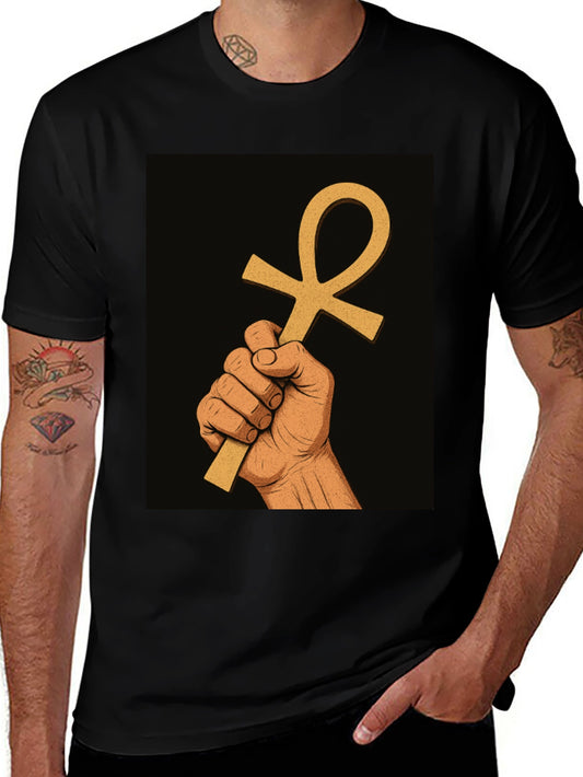 Ankh Symbol Hand T-Shirt
