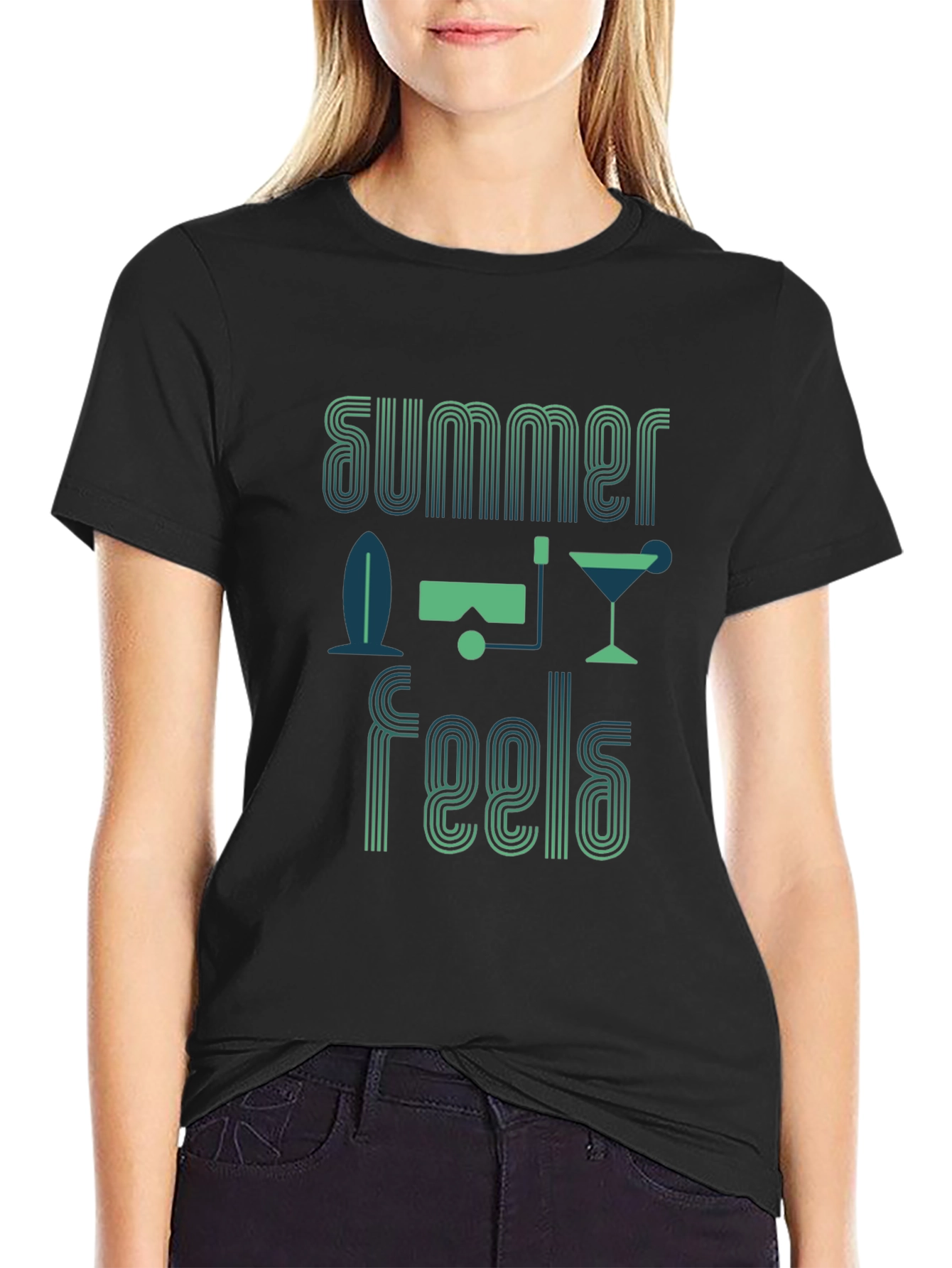 Summer Feels Graphic T-Shirt
