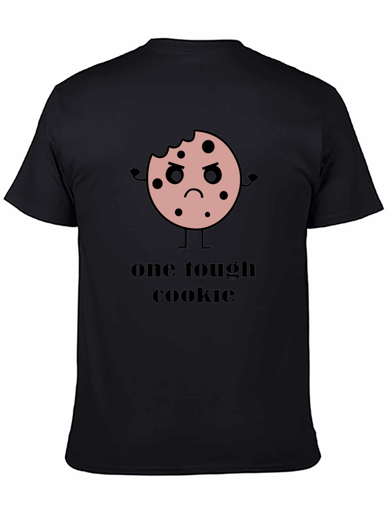 One Tough Cookie Graphic T-Shirt - Black