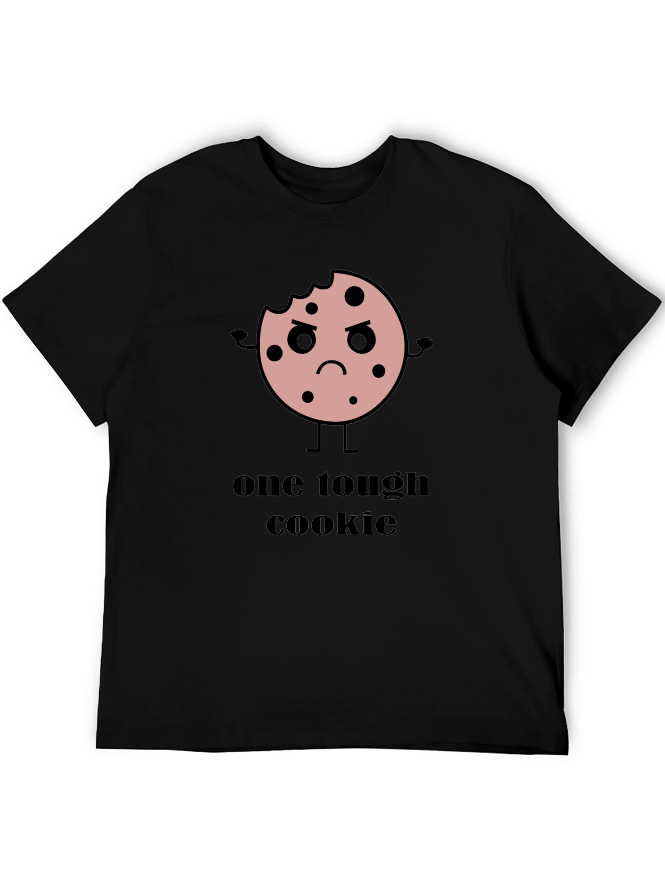 One Tough Cookie Graphic T-Shirt - Black
