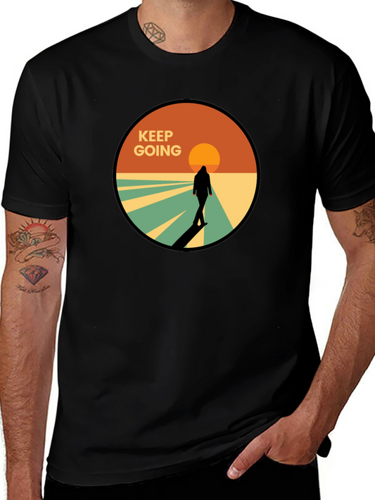Keep Going Graphic Tee - Motivational T-Shirt