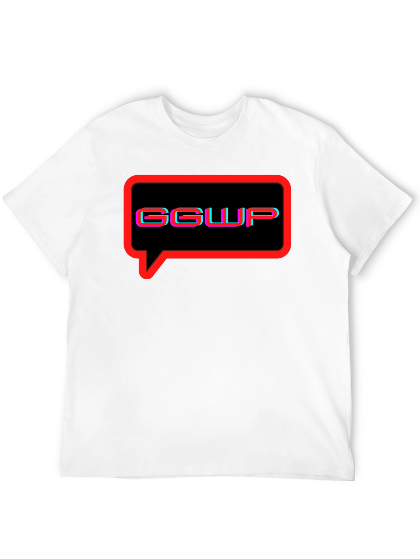 GGWP T-Shirt - Gamer Speech Bubble Design