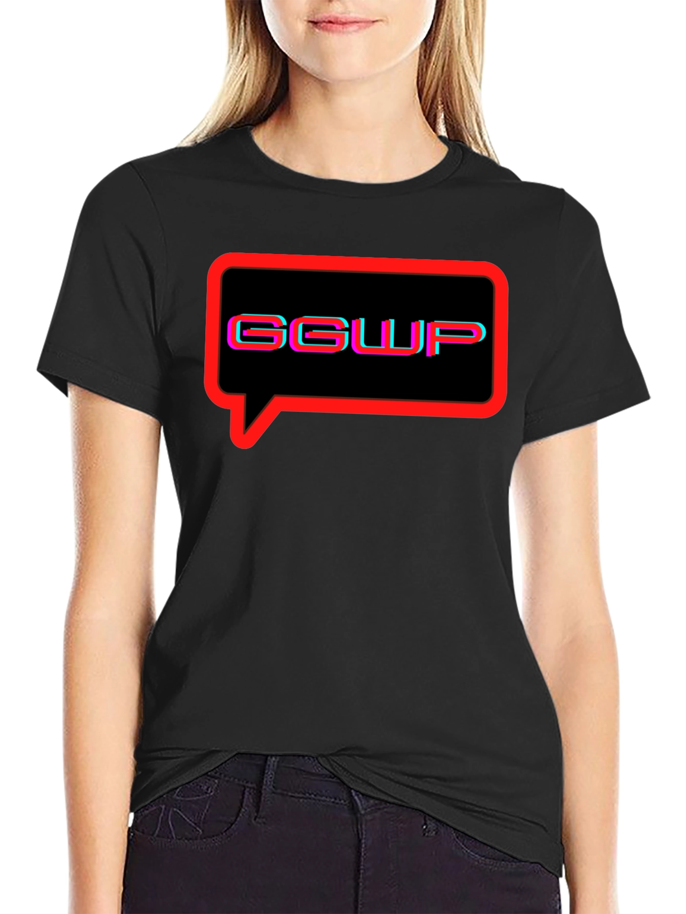 GGWP T-Shirt - Gamer Speech Bubble Design