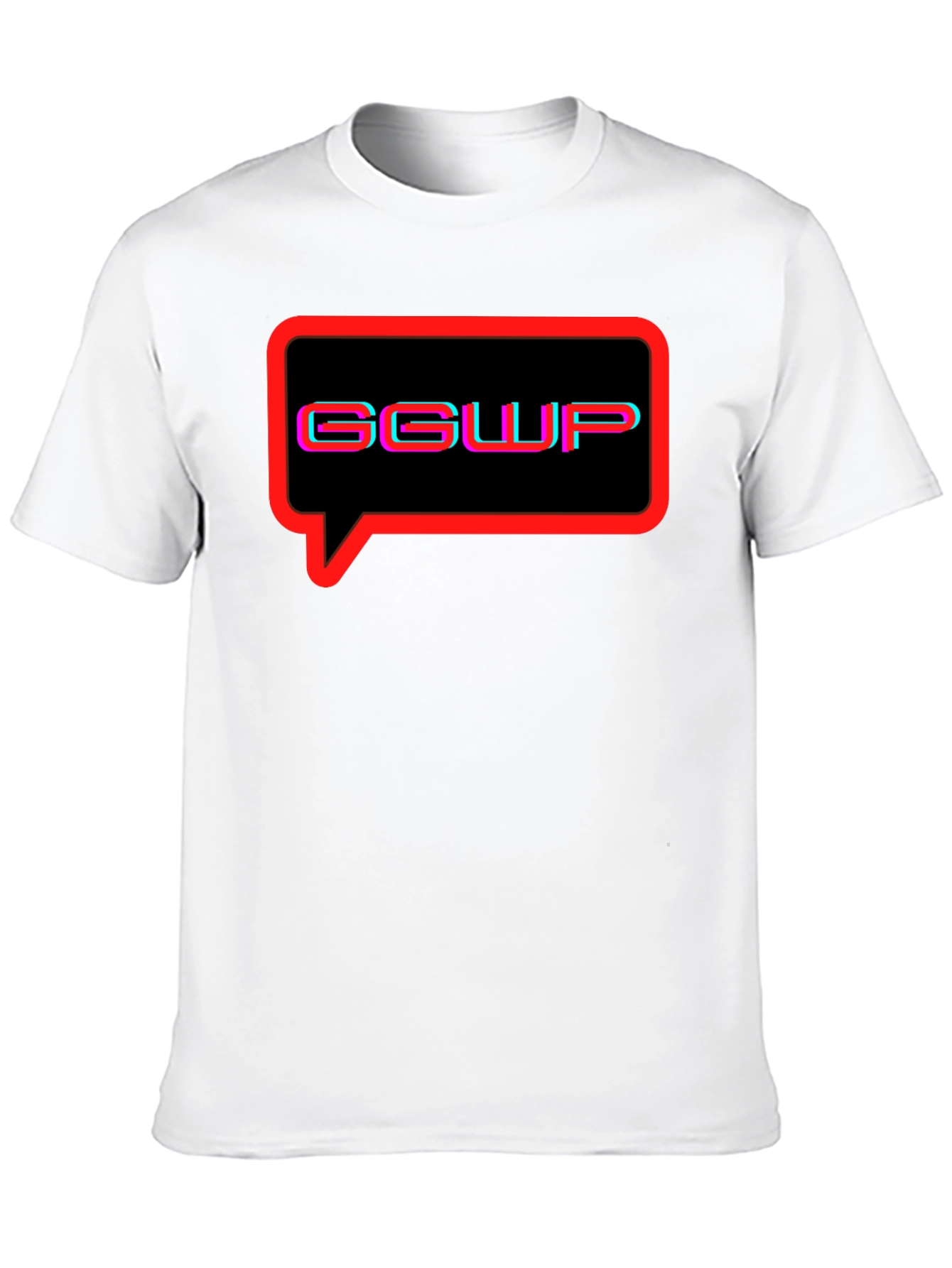 GGWP T-Shirt - Gamer Speech Bubble Design
