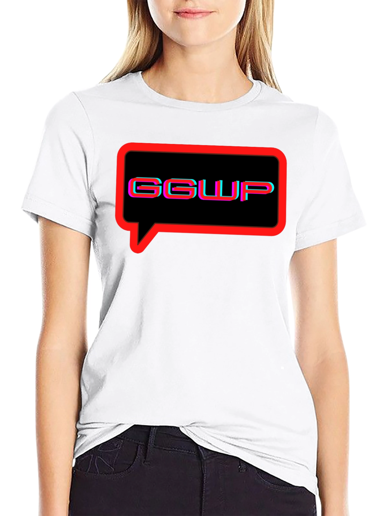 GGWP T-Shirt - Gamer Speech Bubble Design
