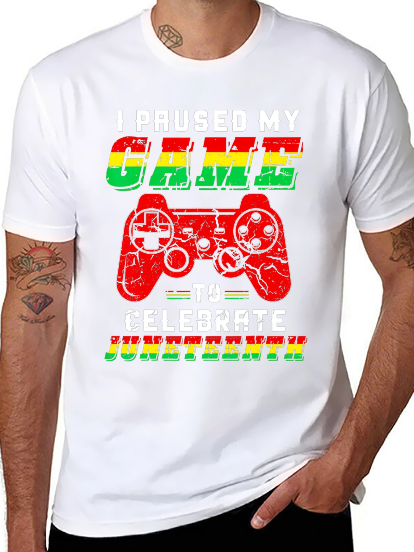 Paused My Game Juneteenth T-Shirt