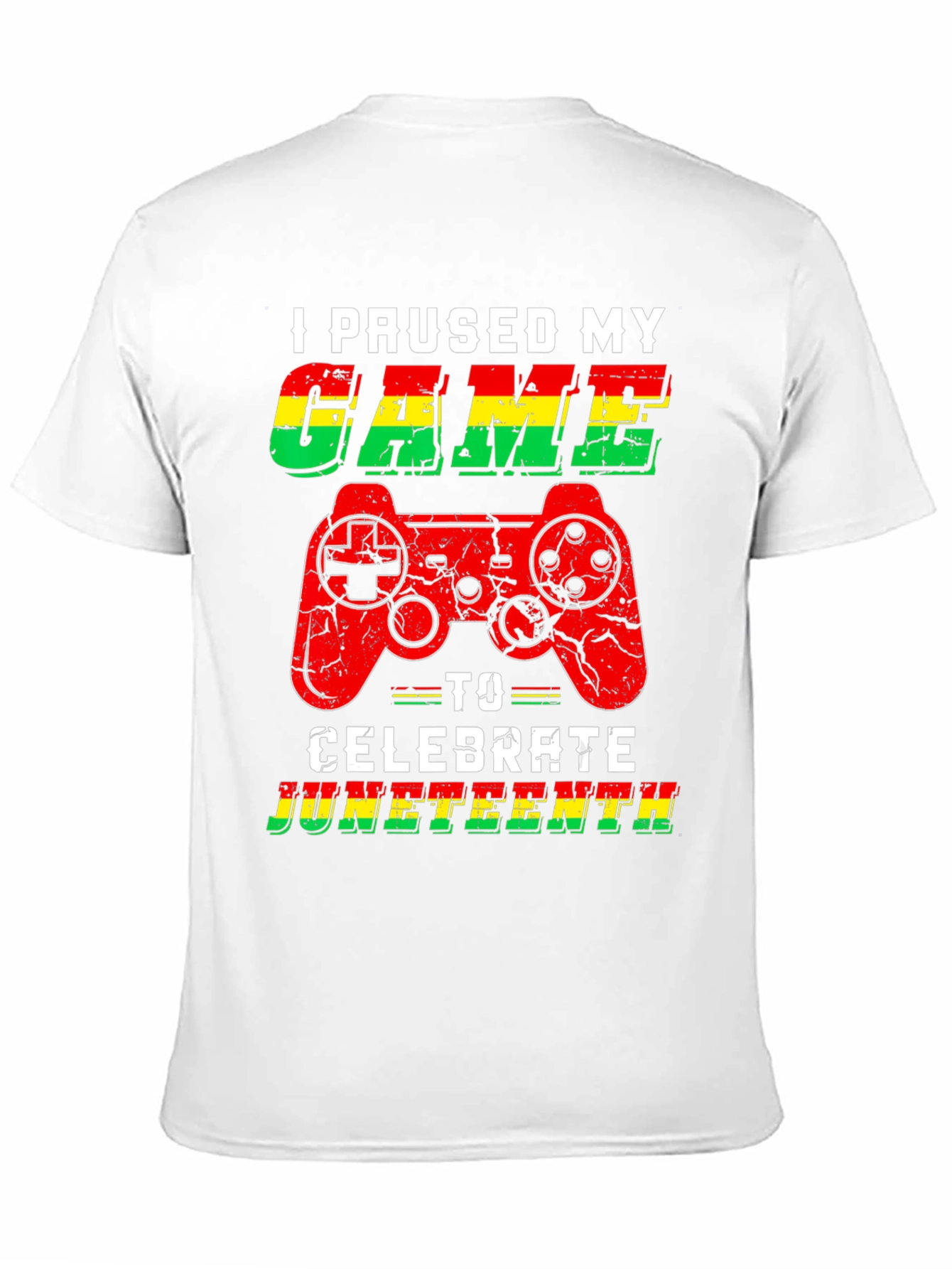 Paused My Game Juneteenth T-Shirt
