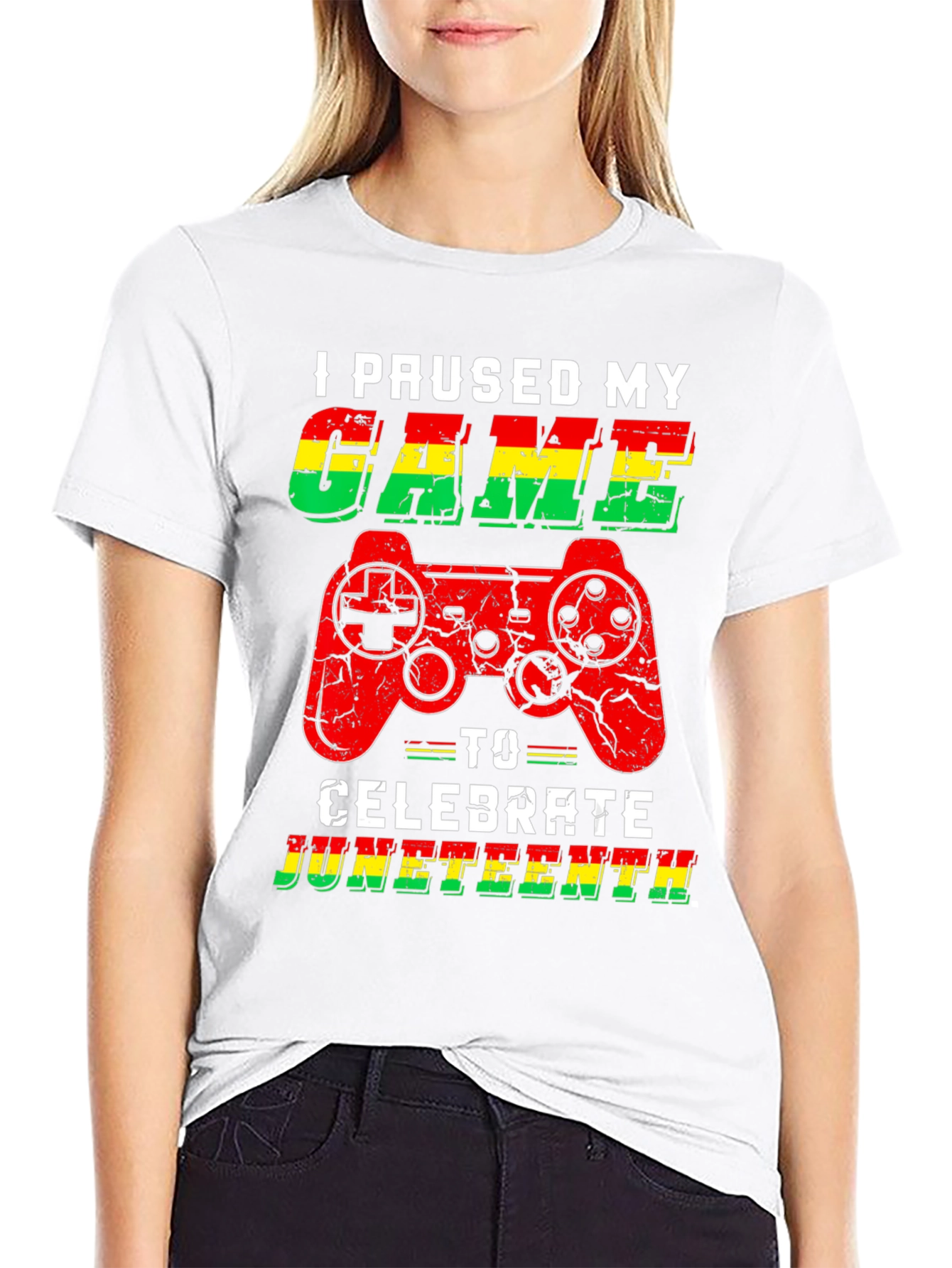 Paused My Game Juneteenth T-Shirt