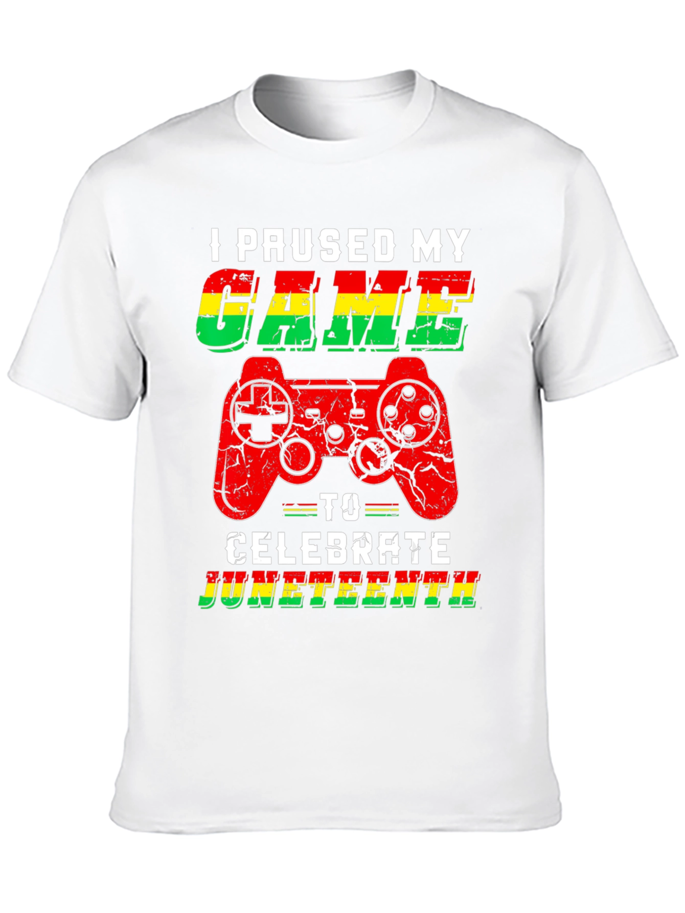 Paused My Game Juneteenth T-Shirt