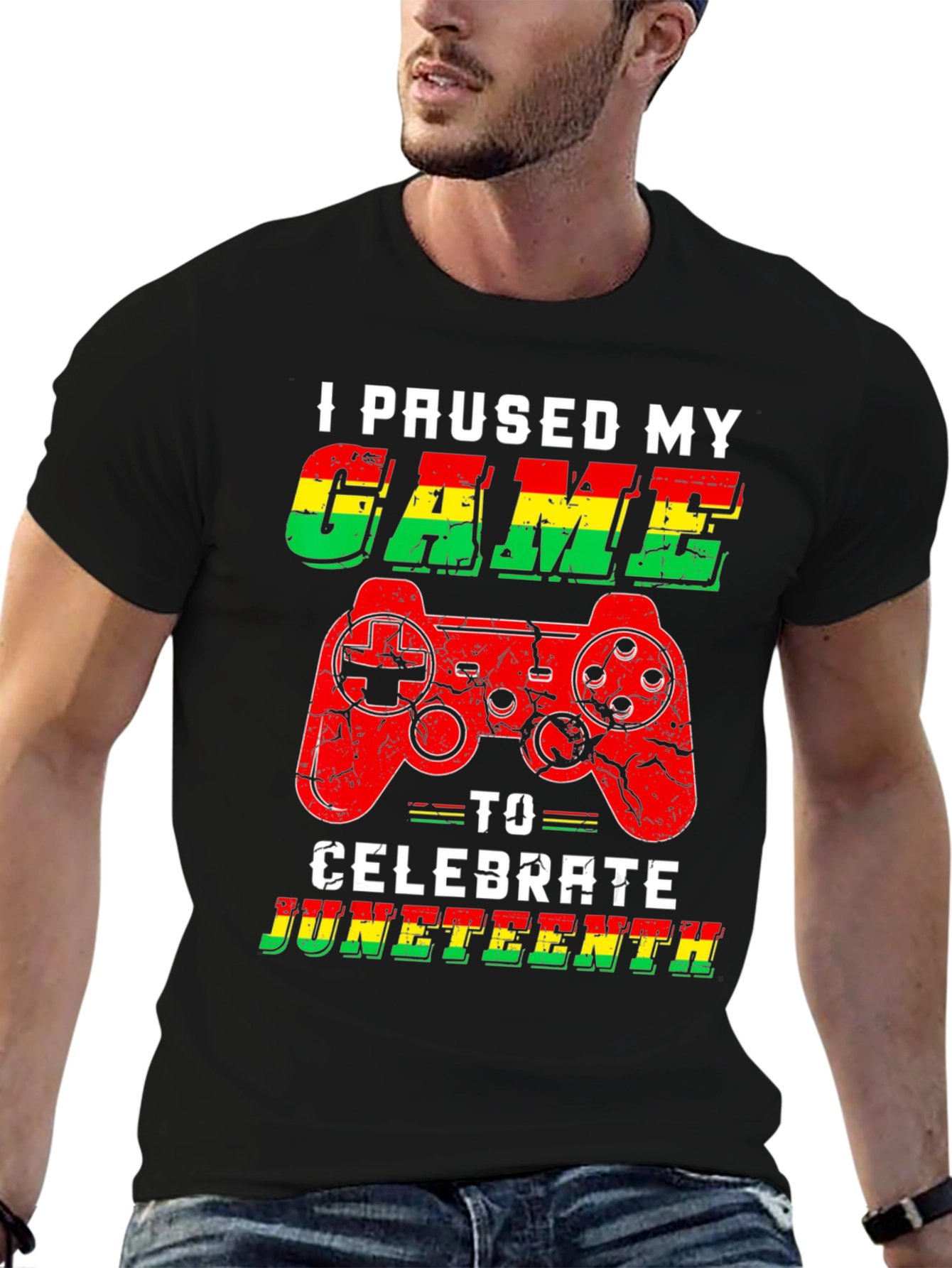 Paused My Game Juneteenth T-Shirt