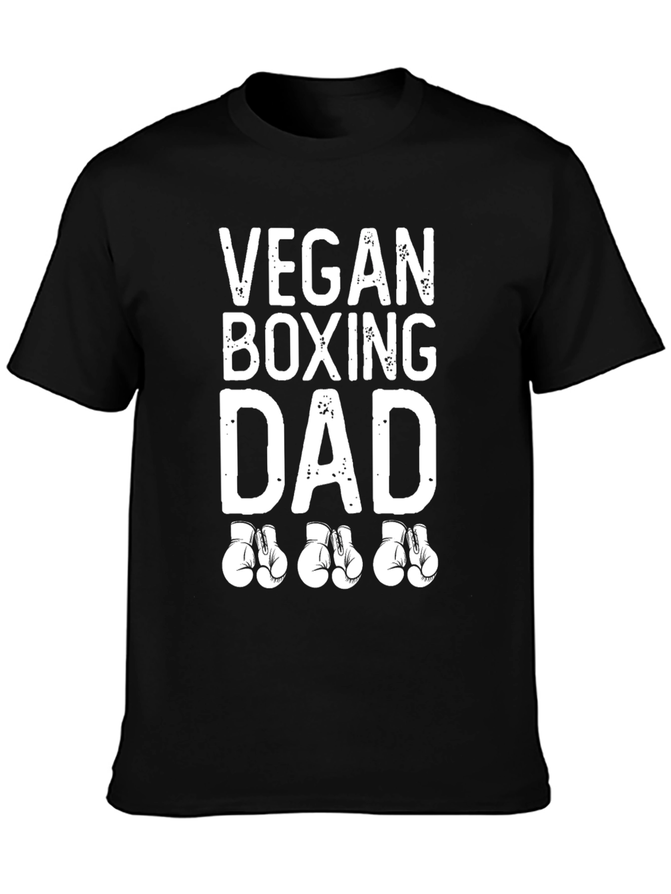 Vegan Boxing Dad T-Shirt