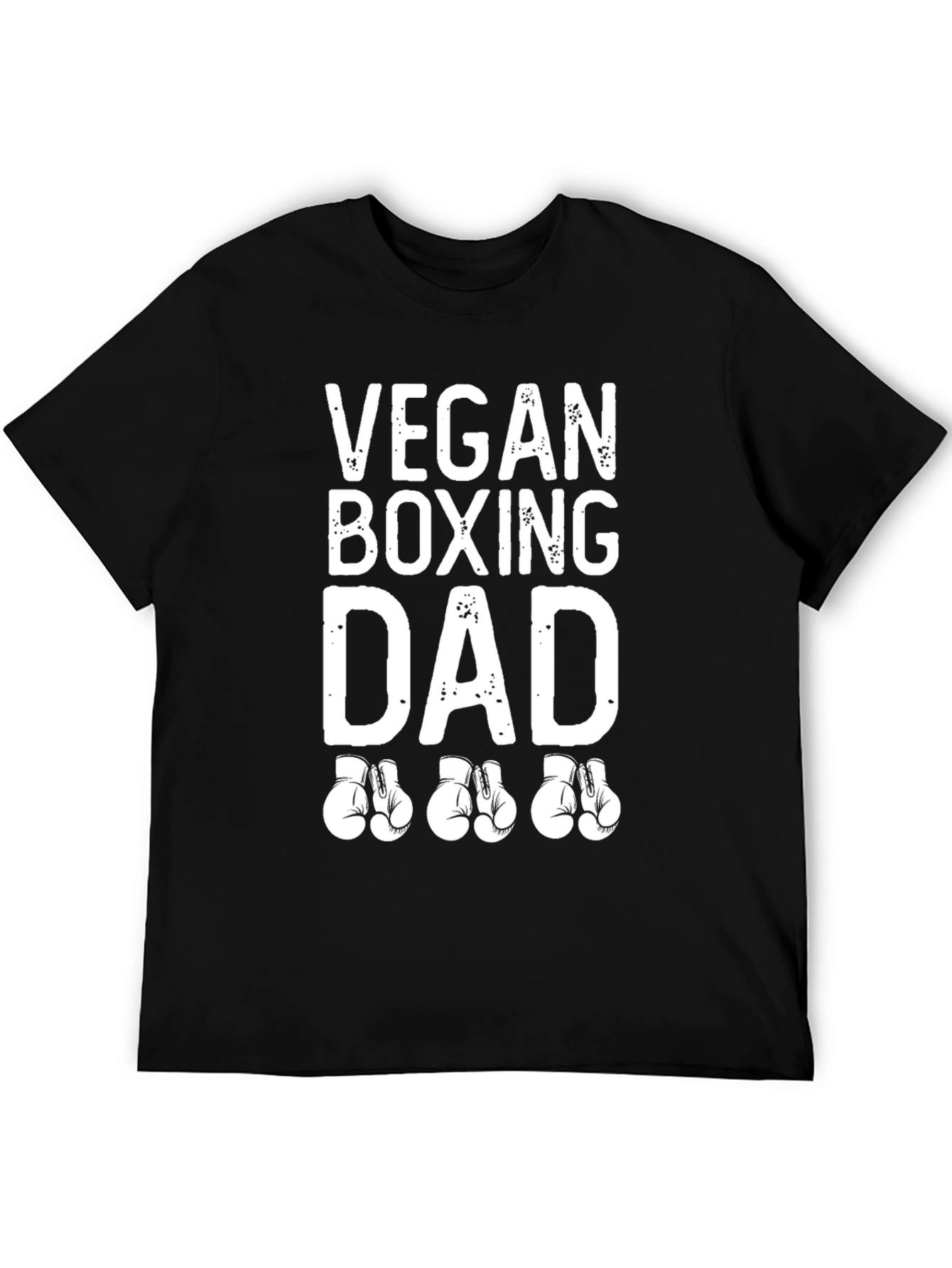 Vegan Boxing Dad T-Shirt