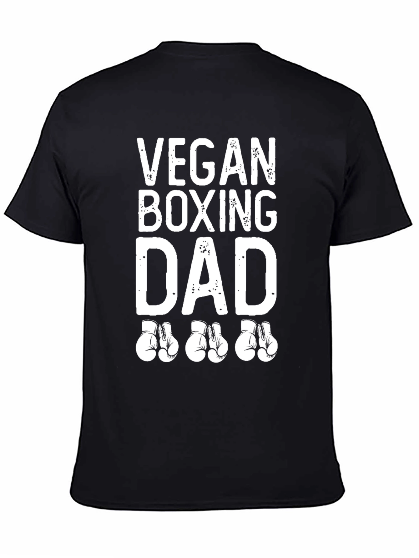 Vegan Boxing Dad T-Shirt