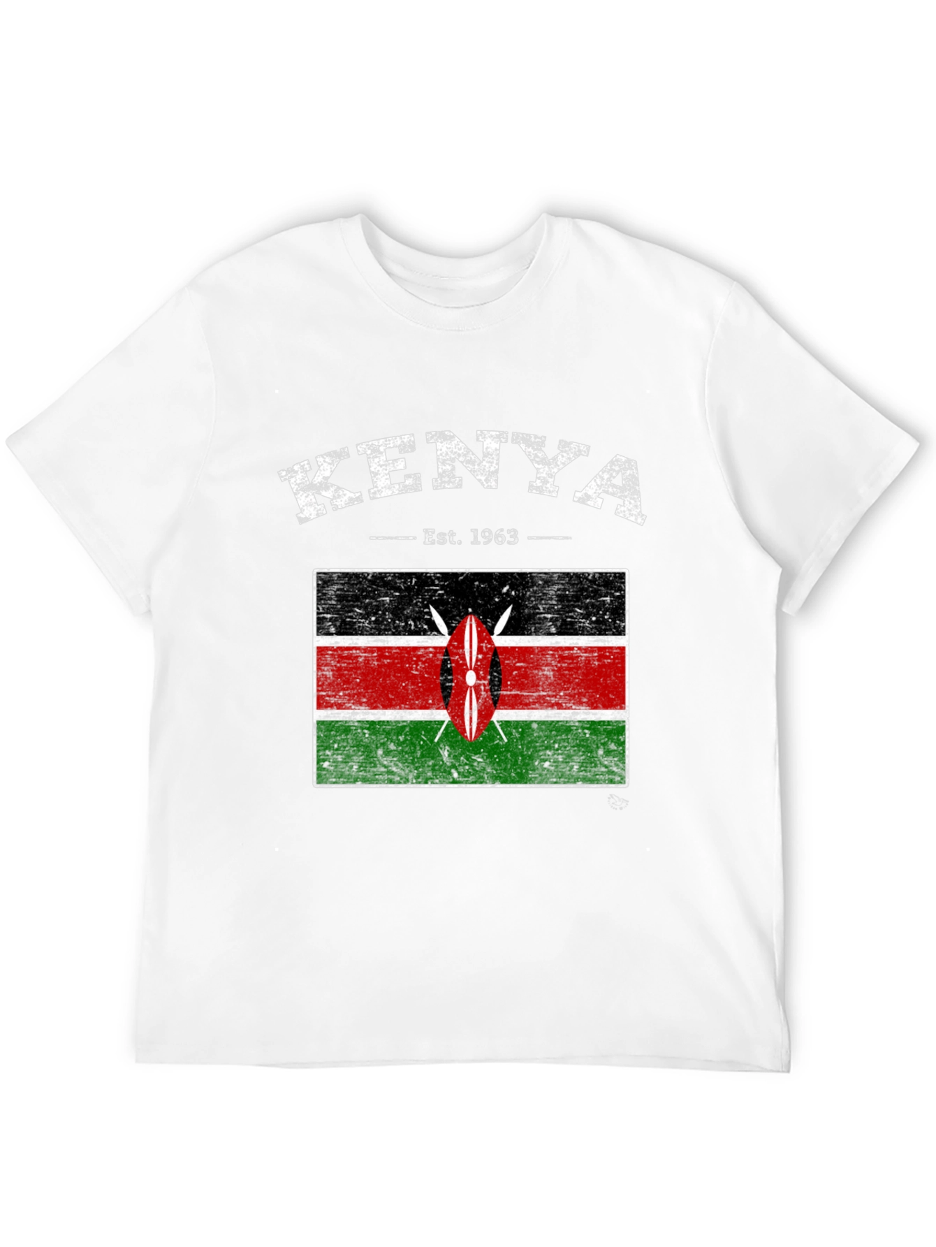 Kenya Flag Graphic T-Shirt - Est. 1963