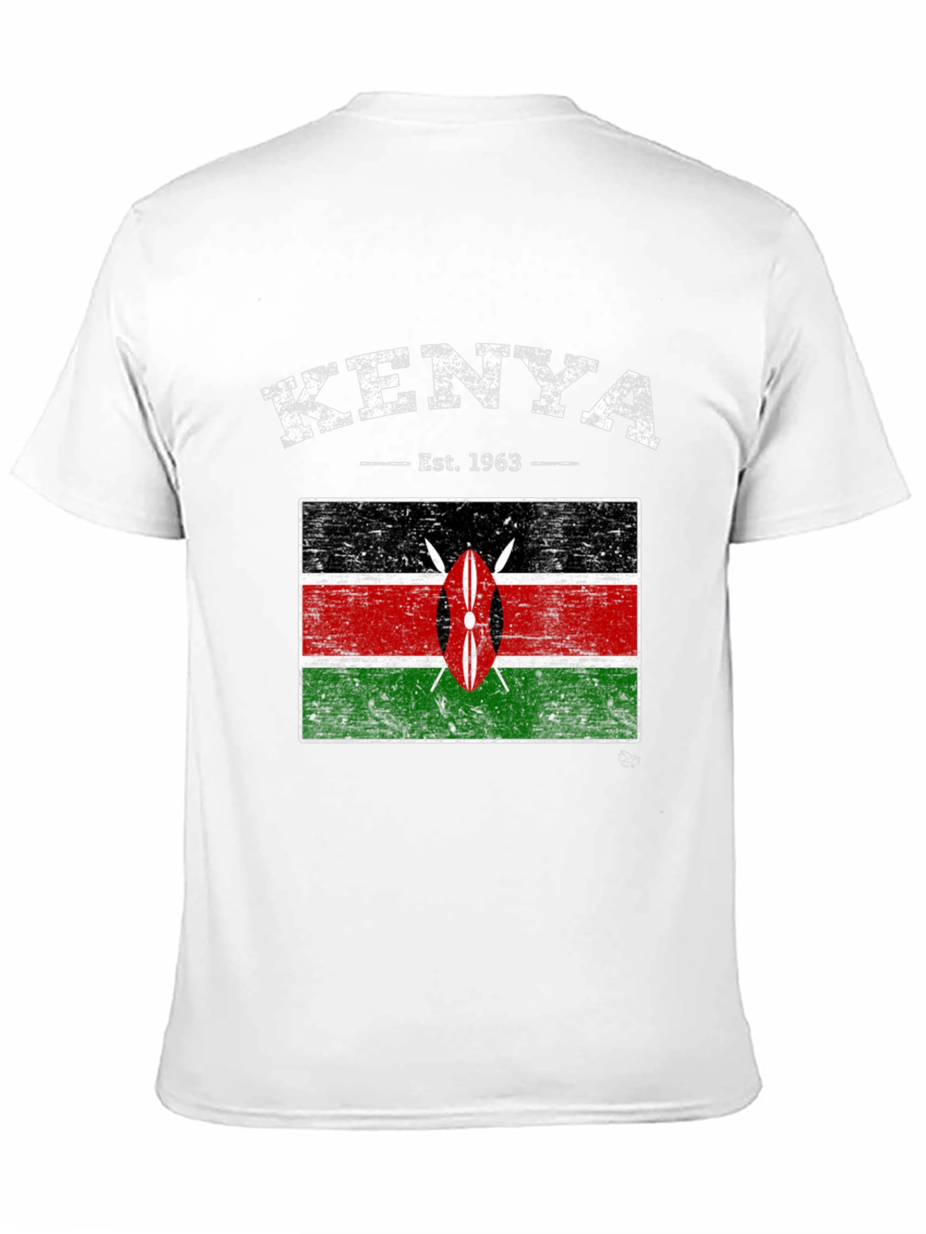 Kenya Flag Graphic T-Shirt - Est. 1963