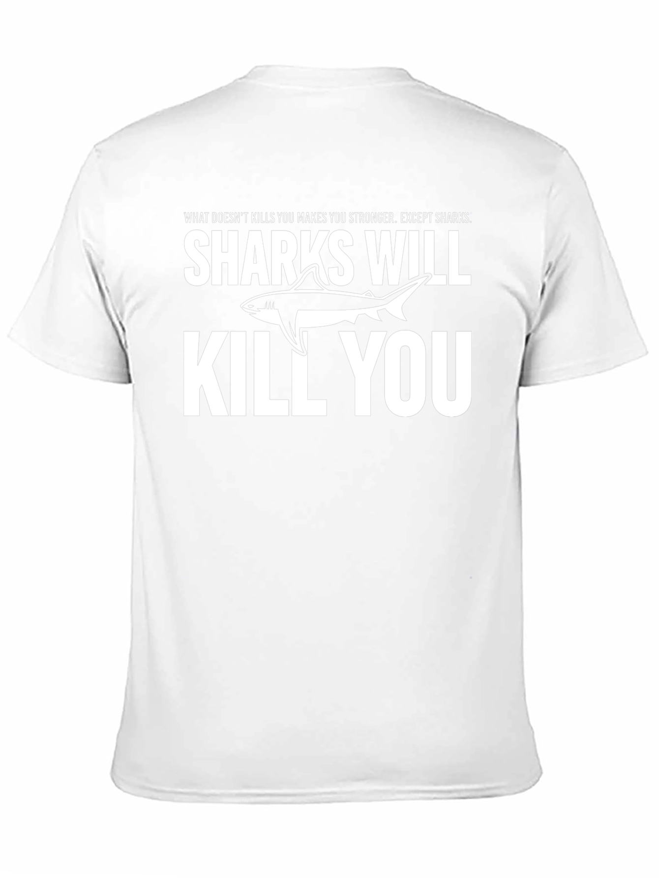 Shark Attack T-Shirt: Funny Sarcastic Graphic Tee