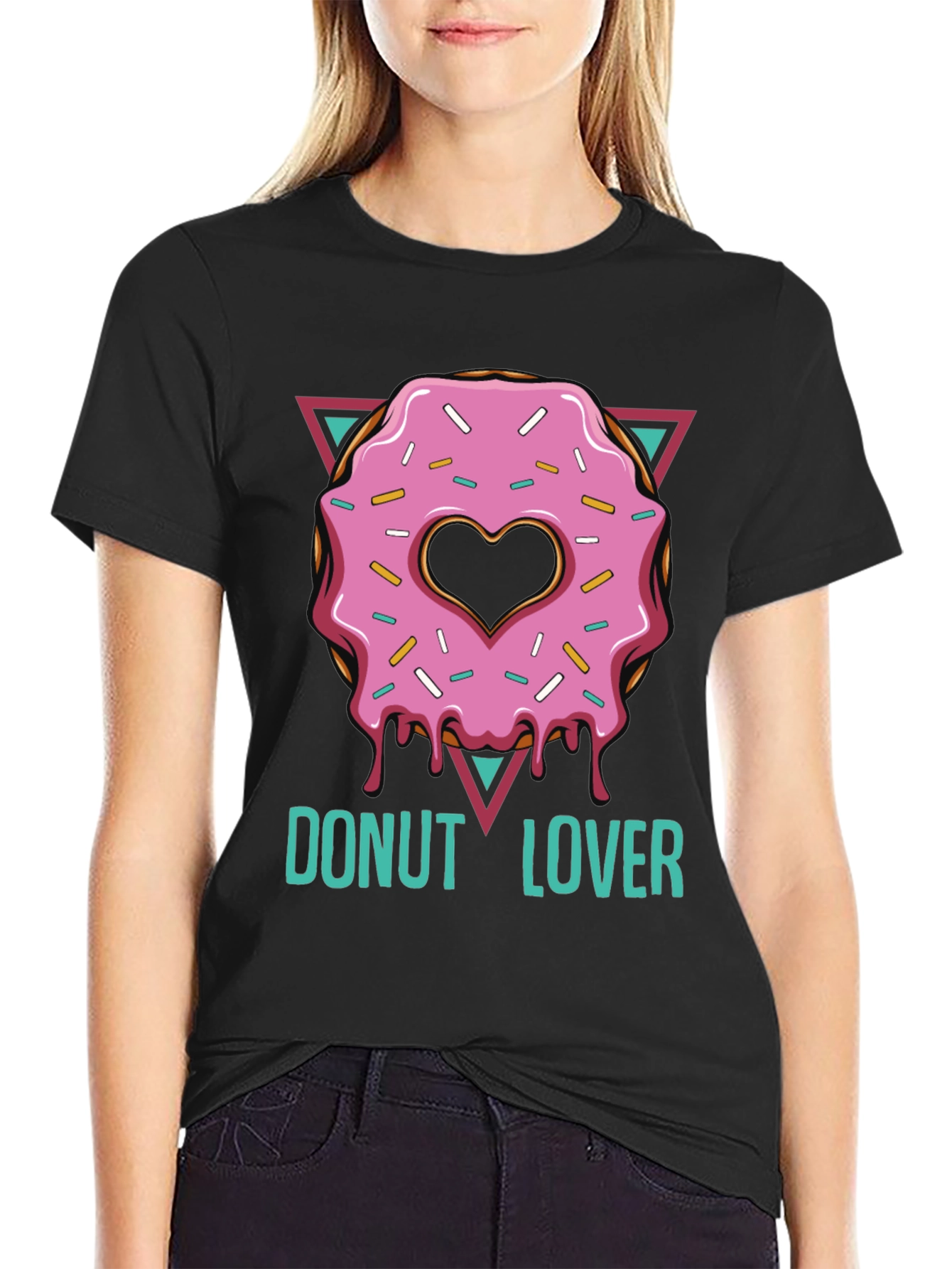 Donut Lover Graphic Tee - Sweet Style