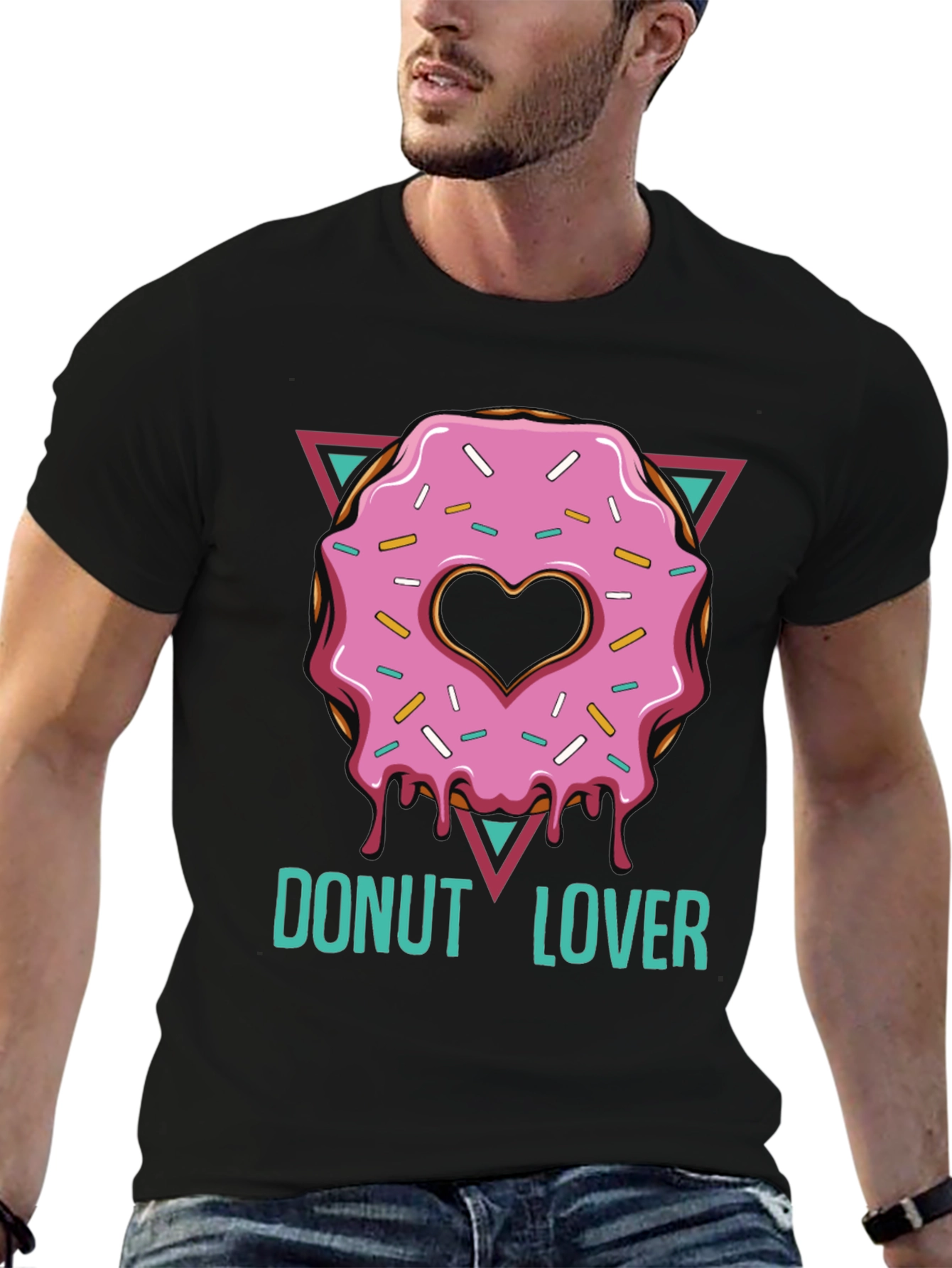 Donut Lover Graphic Tee - Sweet Style
