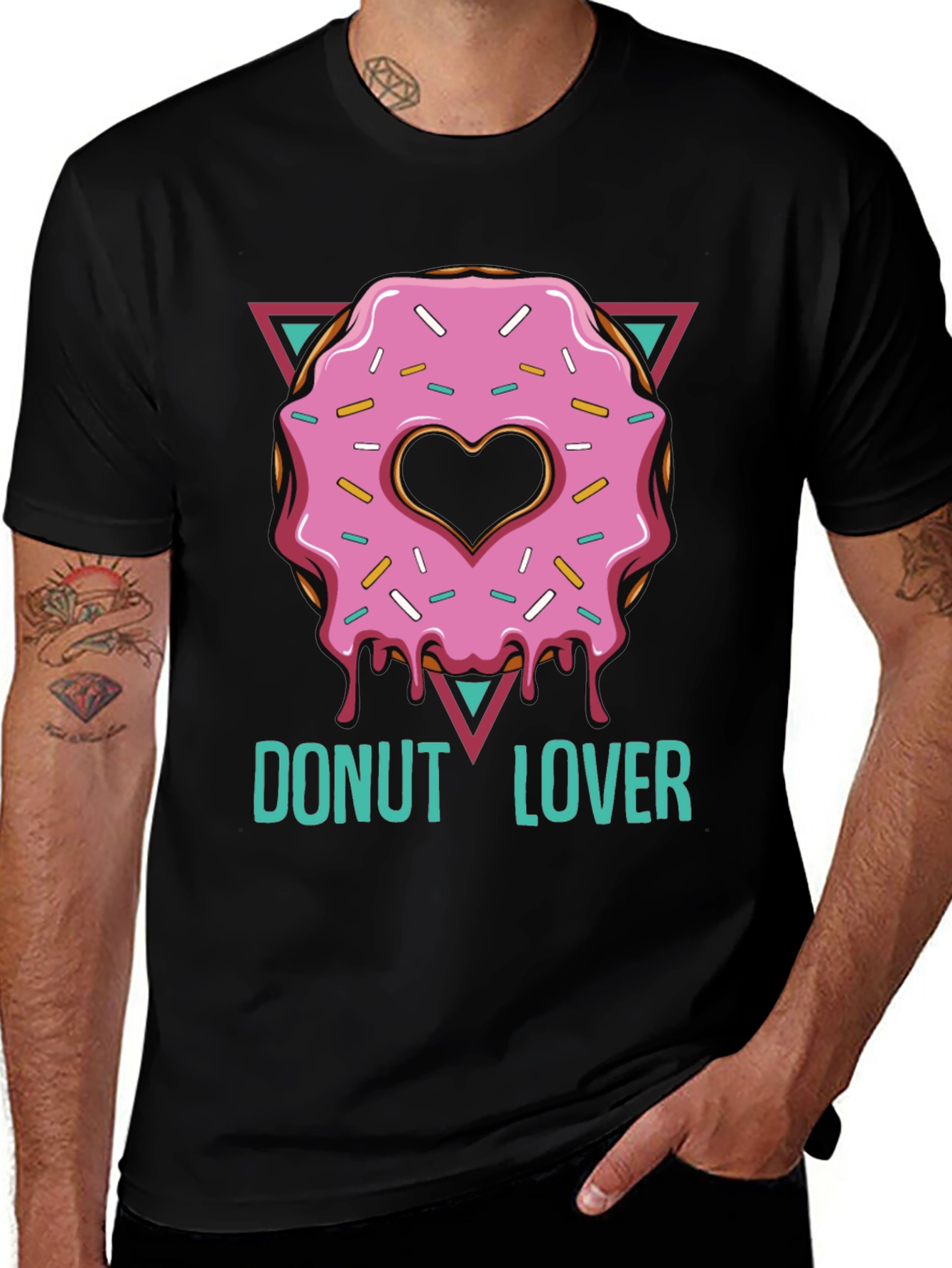 Donut Lover Graphic Tee - Sweet Style