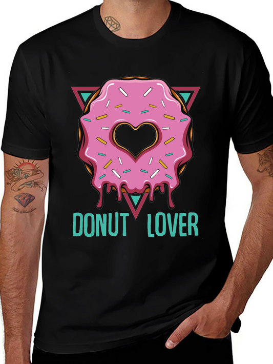 Donut Lover Graphic Tee - Sweet Style