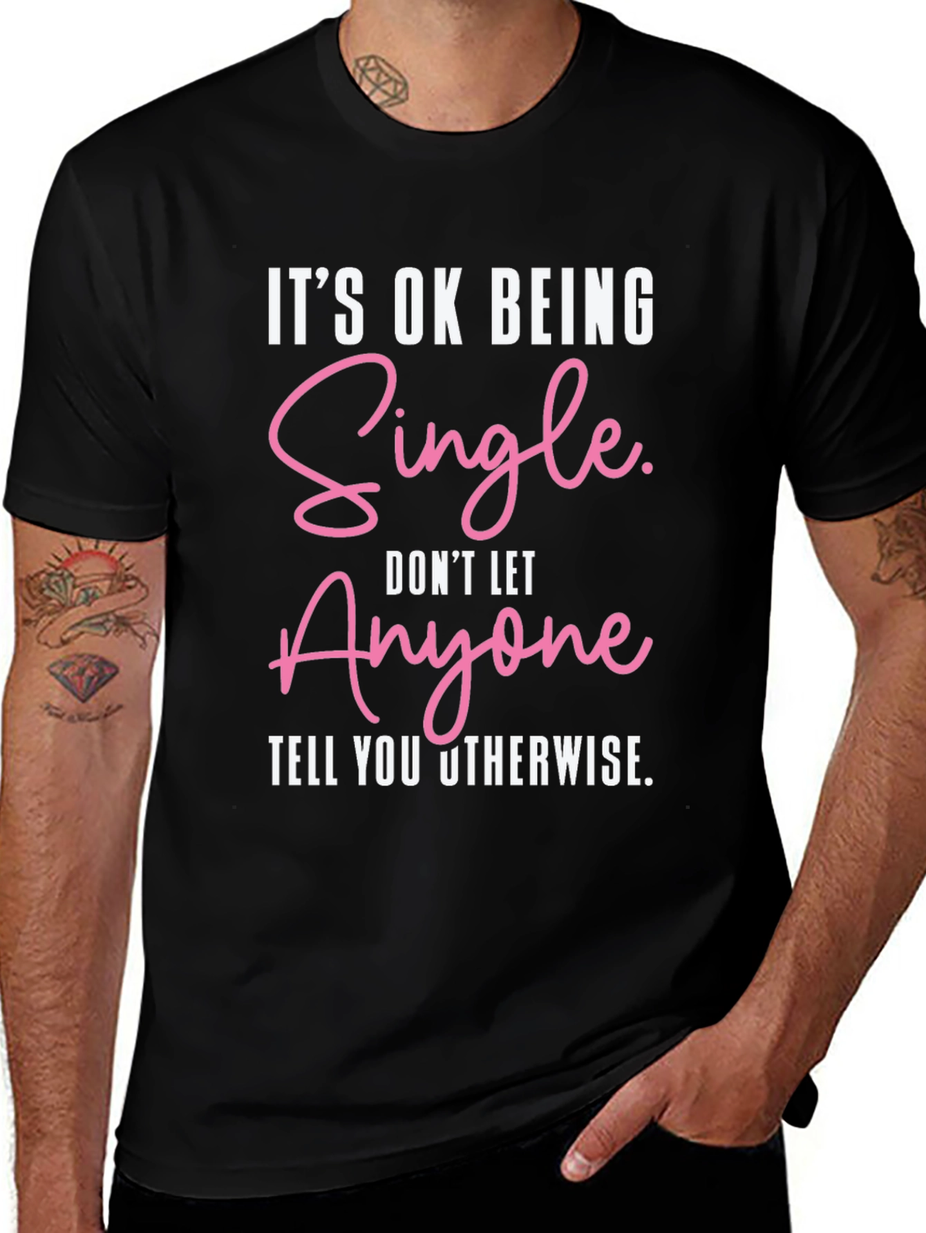 Its Ok Being Single Graphic Tee