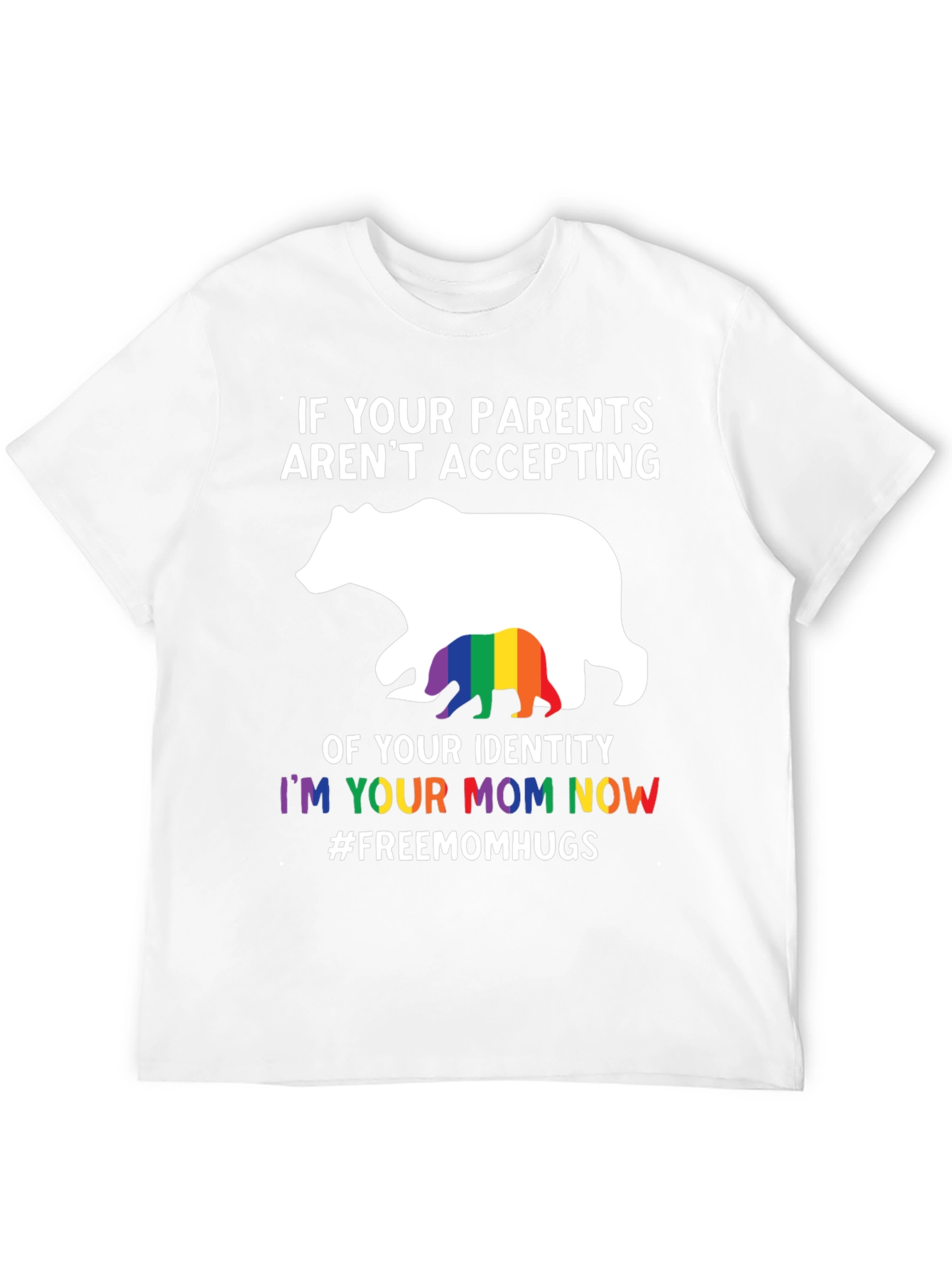 LGBTQ+ Mom Bear Graphic T-Shirt