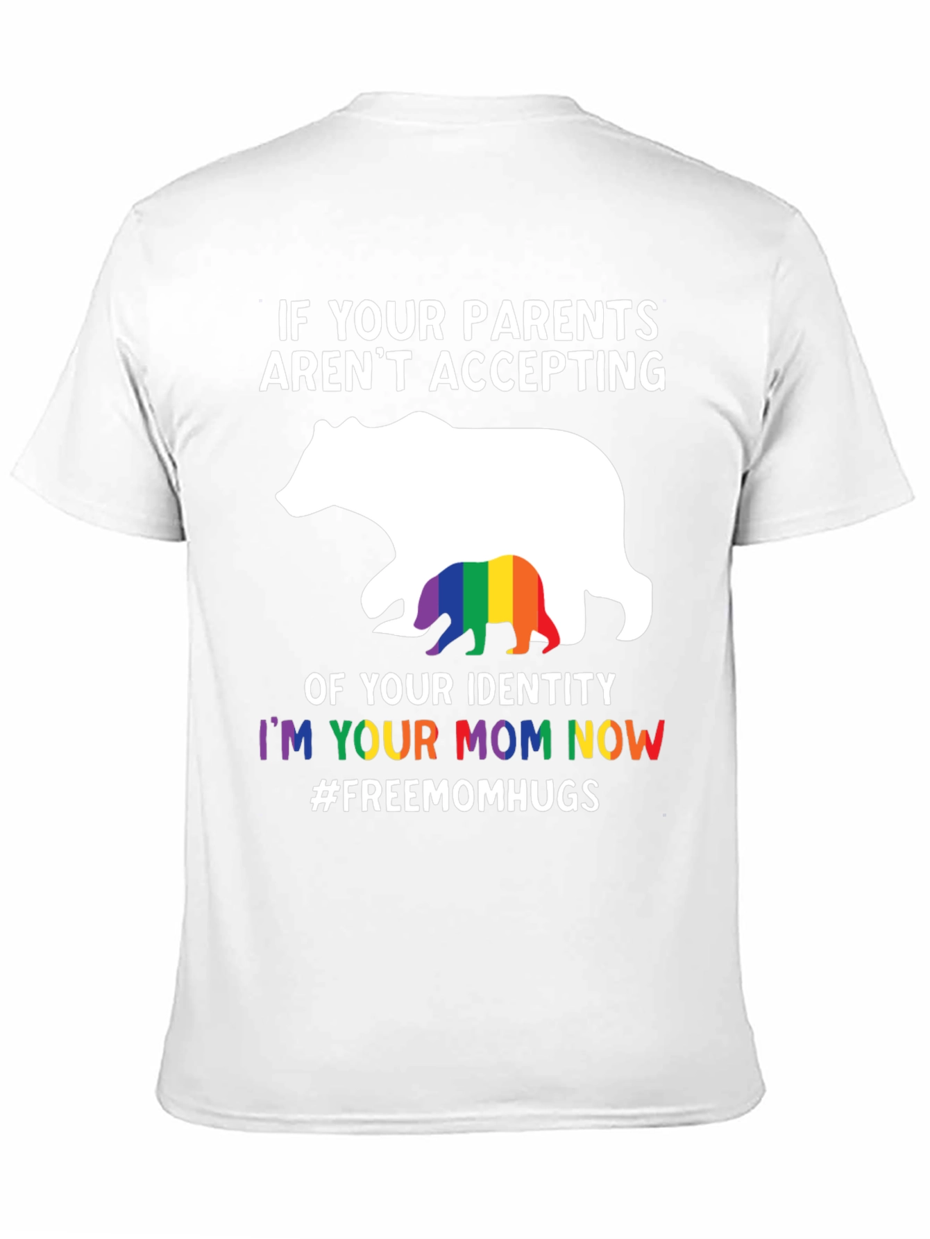 LGBTQ+ Mom Bear Graphic T-Shirt