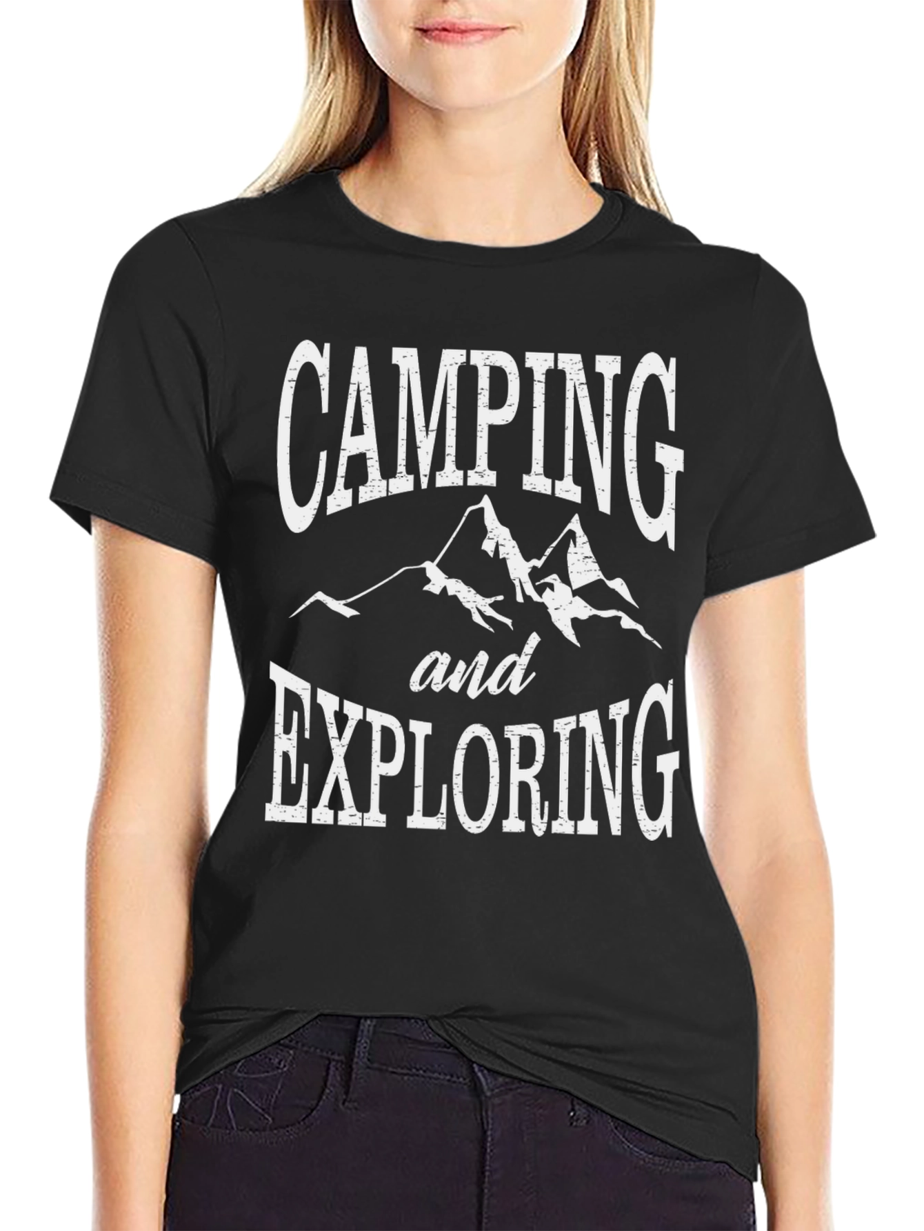 Camping and Exploring Graphic T-Shirt