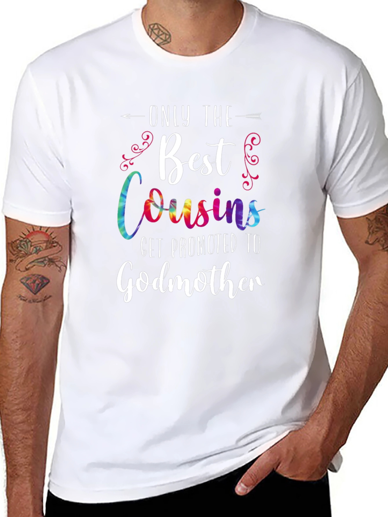 Best Cousins Get Promoted to Godmother T-Shirt