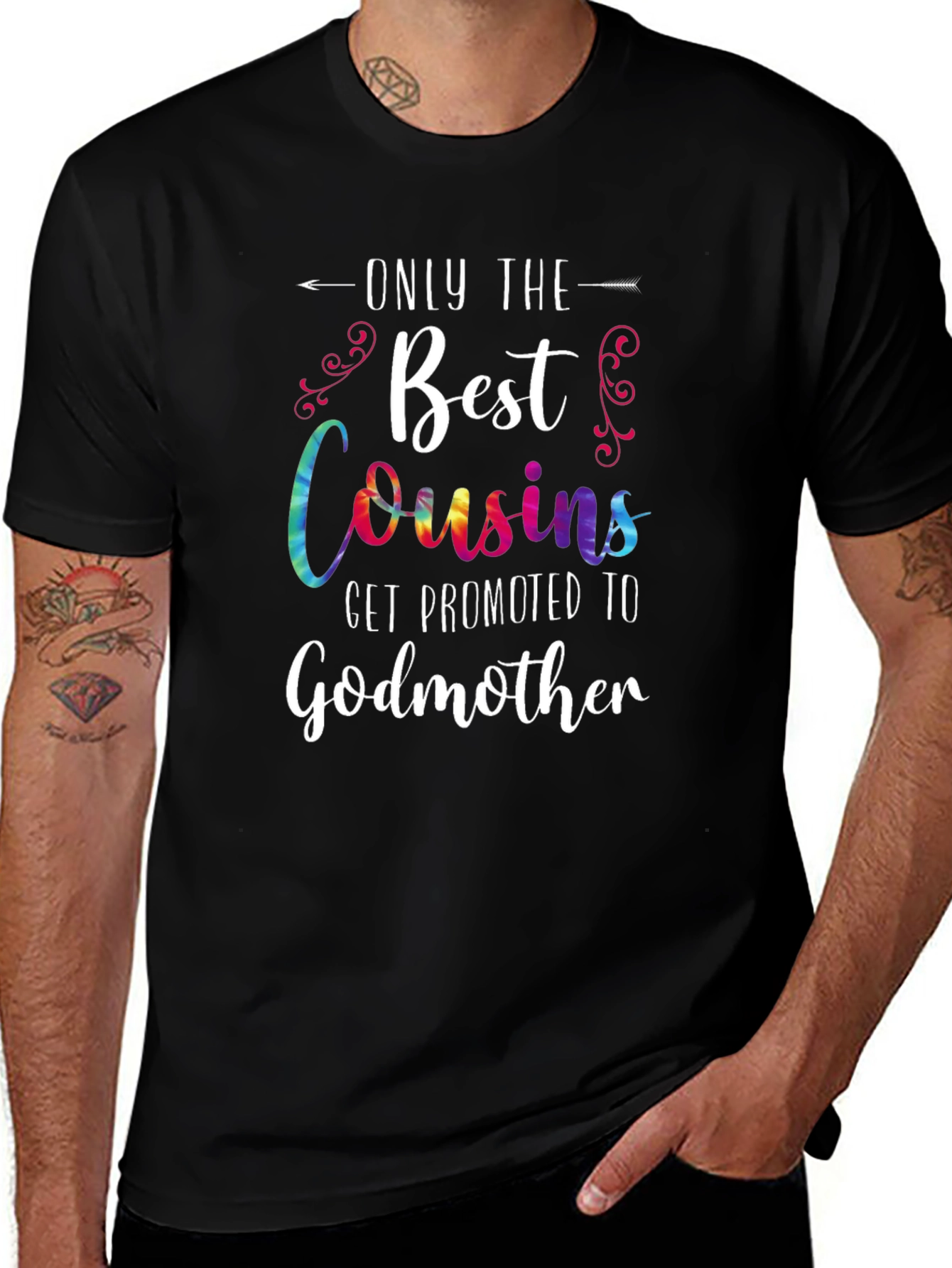 Best Cousins Get Promoted to Godmother T-Shirt