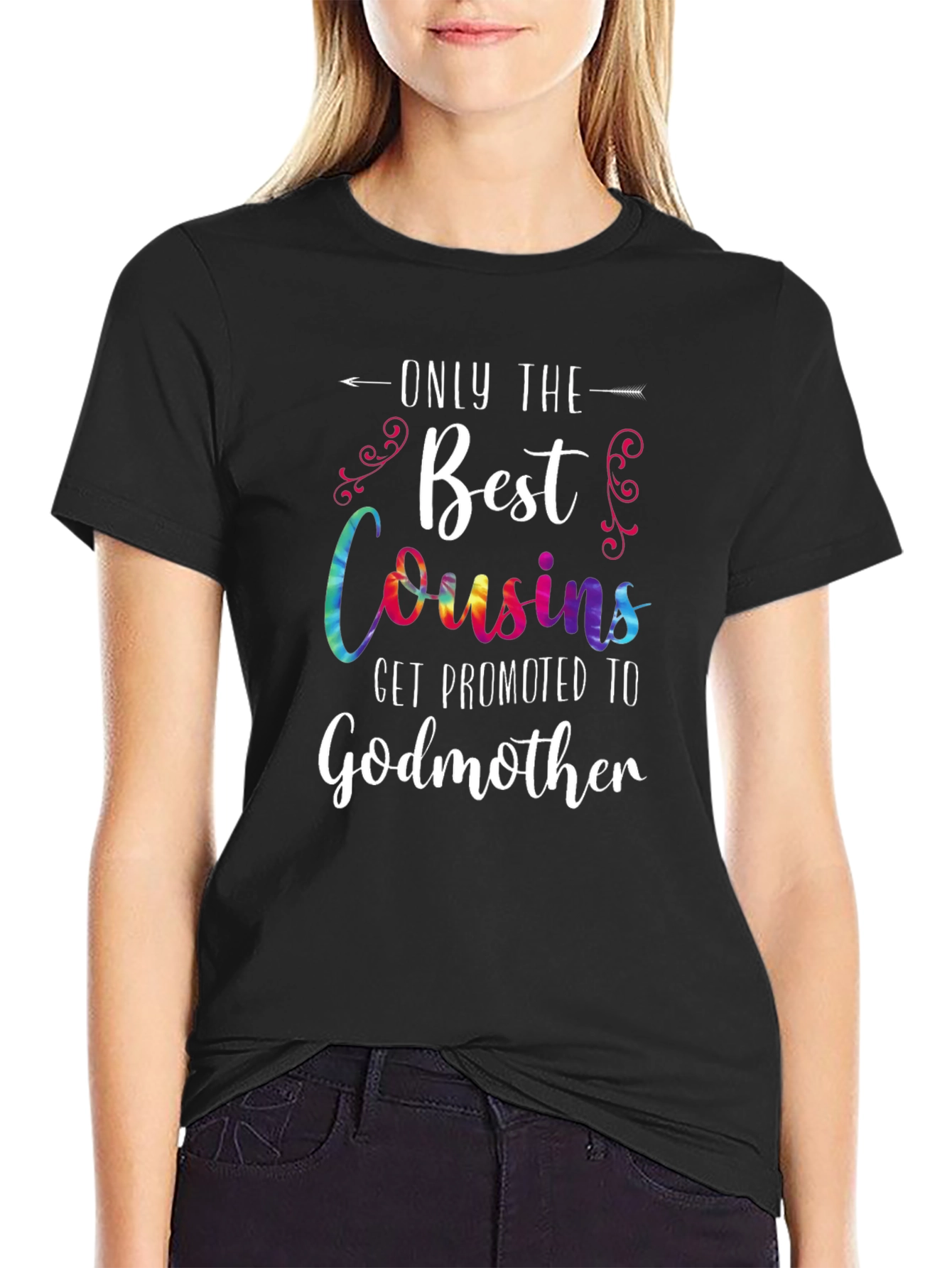 Best Cousins Get Promoted to Godmother T-Shirt