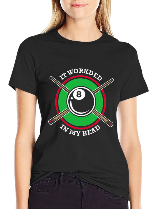 Billiards 8 Ball T-Shirt Funny Graphic Tee