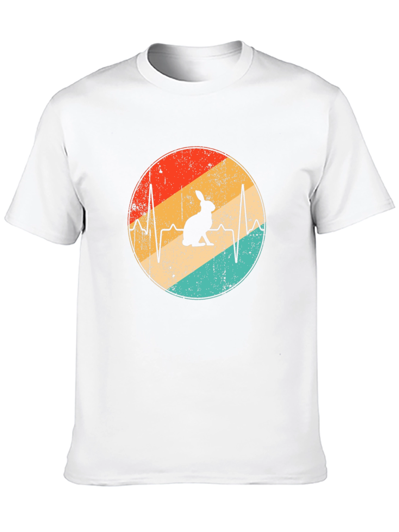 Rabbit Heartbeat Graphic Tee