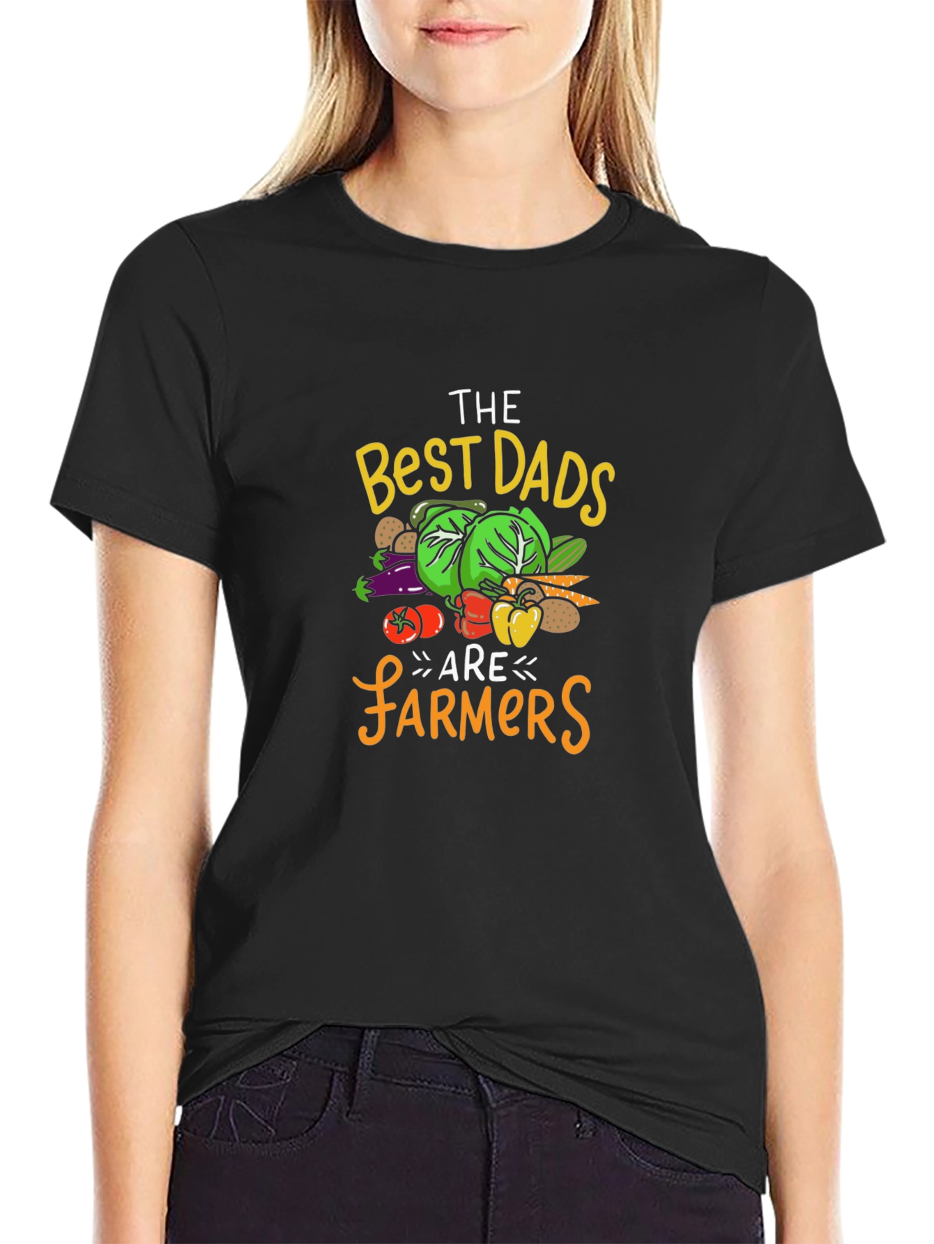 Best Dads are Farmers Graphic T-Shirt