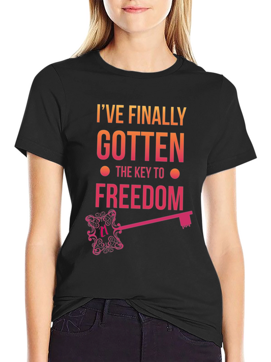 Freedom Key Graphic T-Shirt