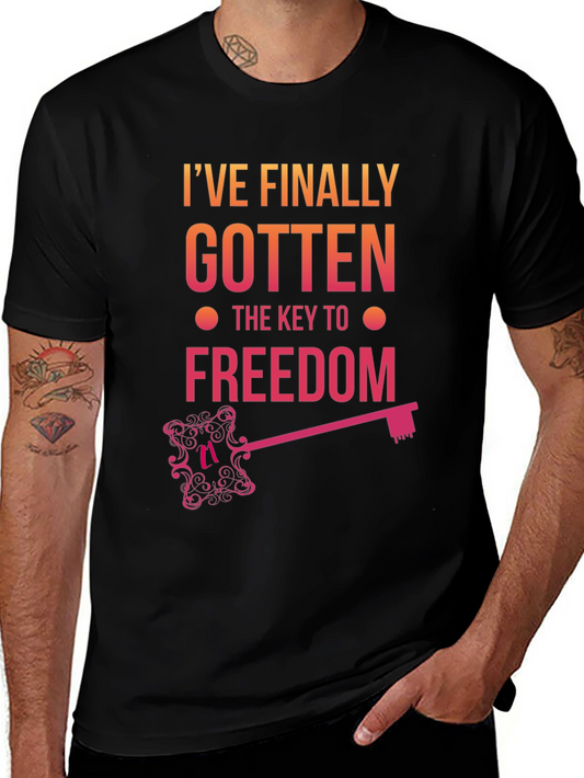 Freedom Key Graphic T-Shirt