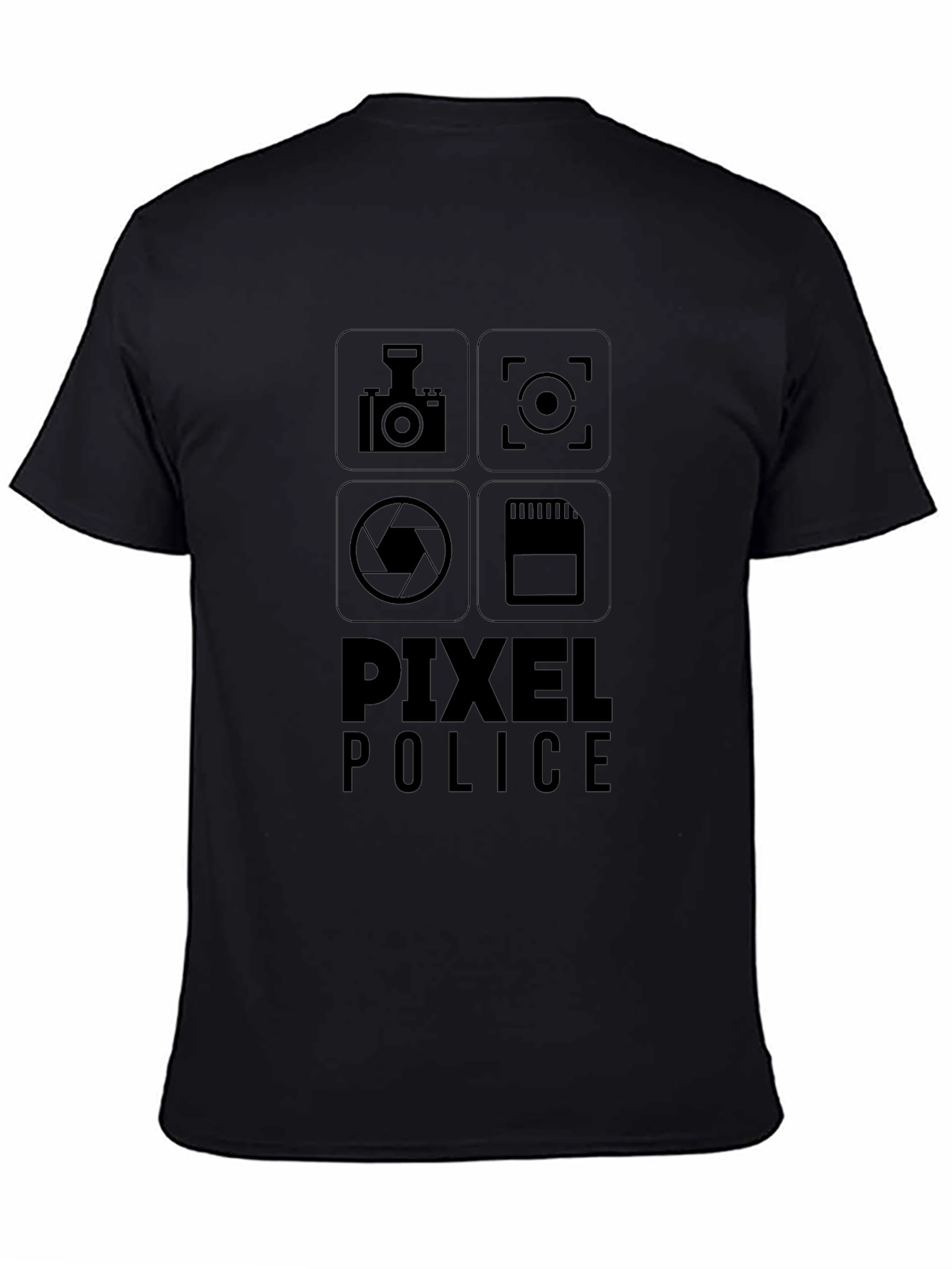 Pixel Police Graphic Tee - Photography Lovers T-Shirt