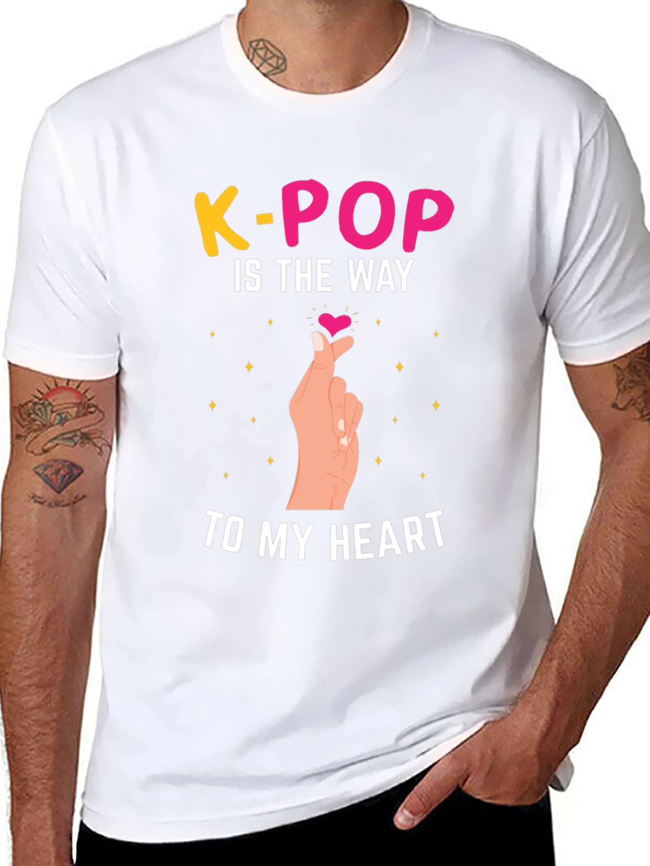 K-Pop is the Way to My Heart Graphic Tee