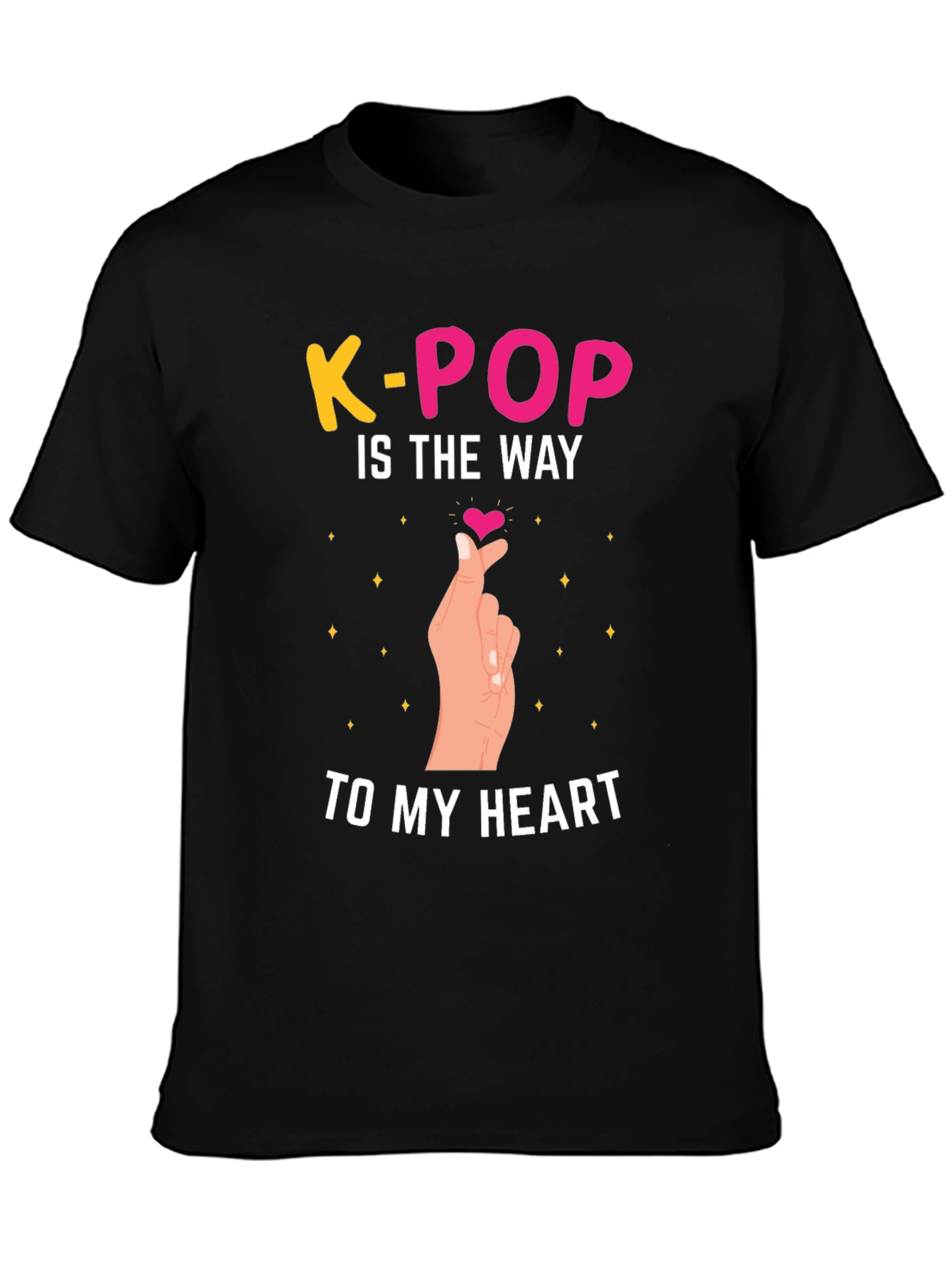 K-Pop is the Way to My Heart Graphic Tee