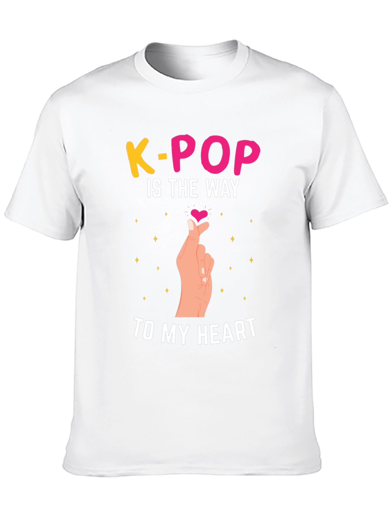 K-Pop is the Way to My Heart Graphic Tee
