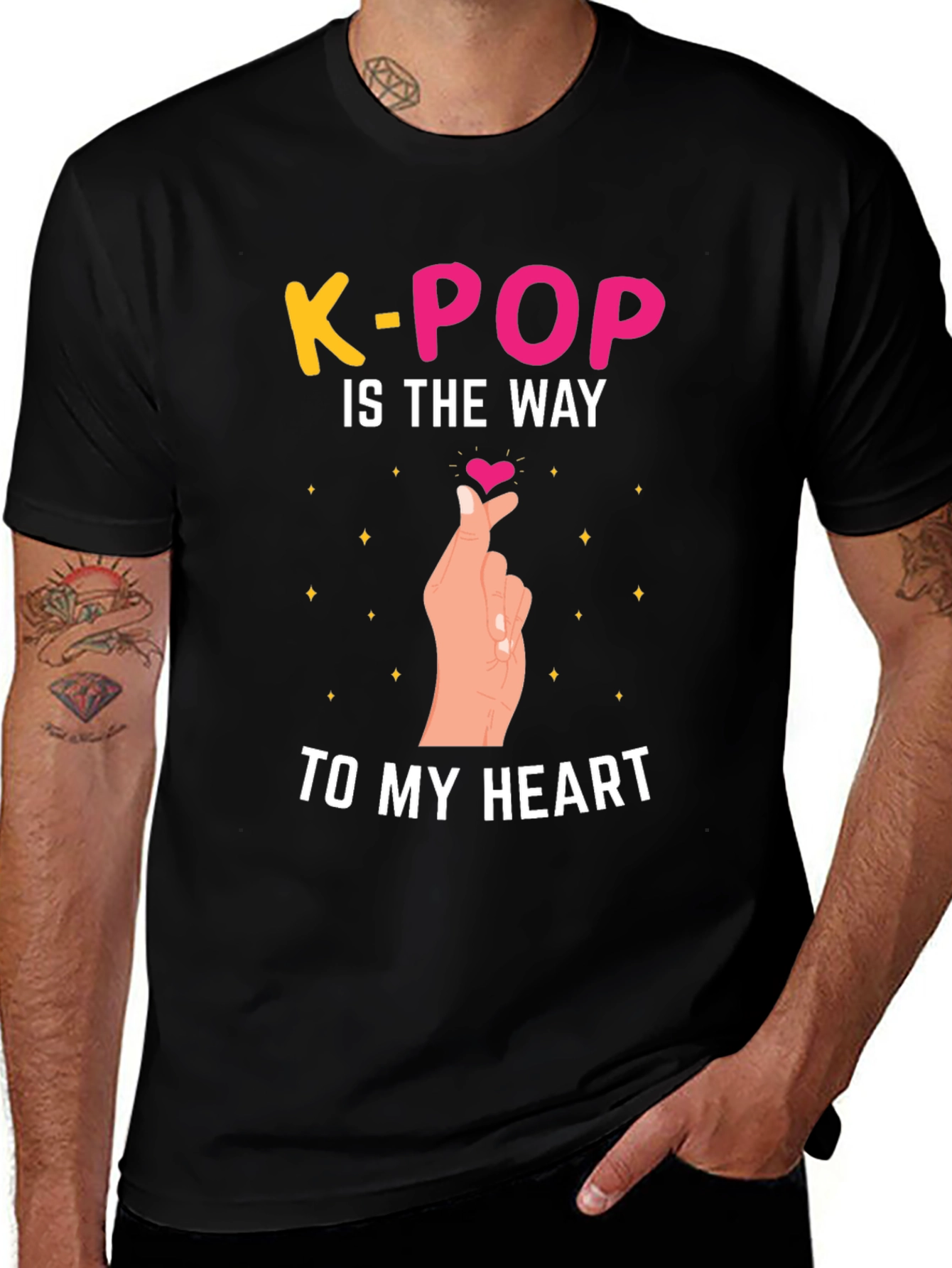 K-Pop is the Way to My Heart Graphic Tee