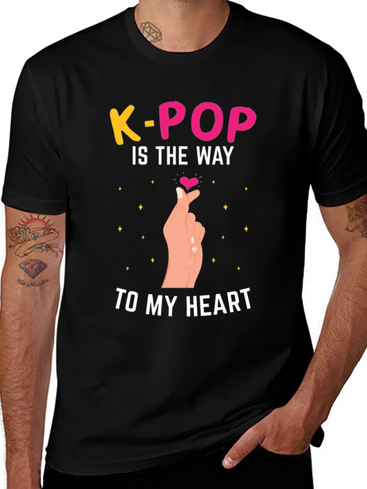 K-Pop is the Way to My Heart Graphic Tee