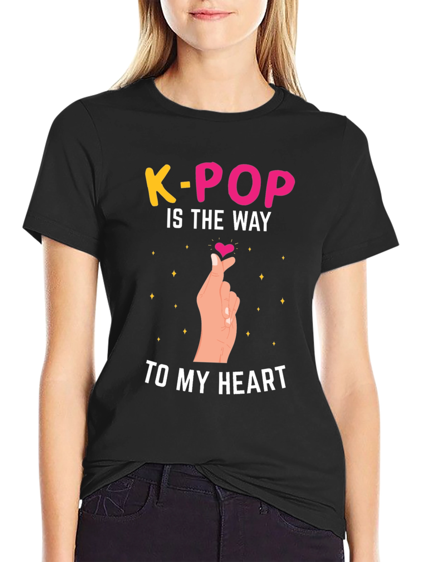 K-Pop is the Way to My Heart Graphic Tee