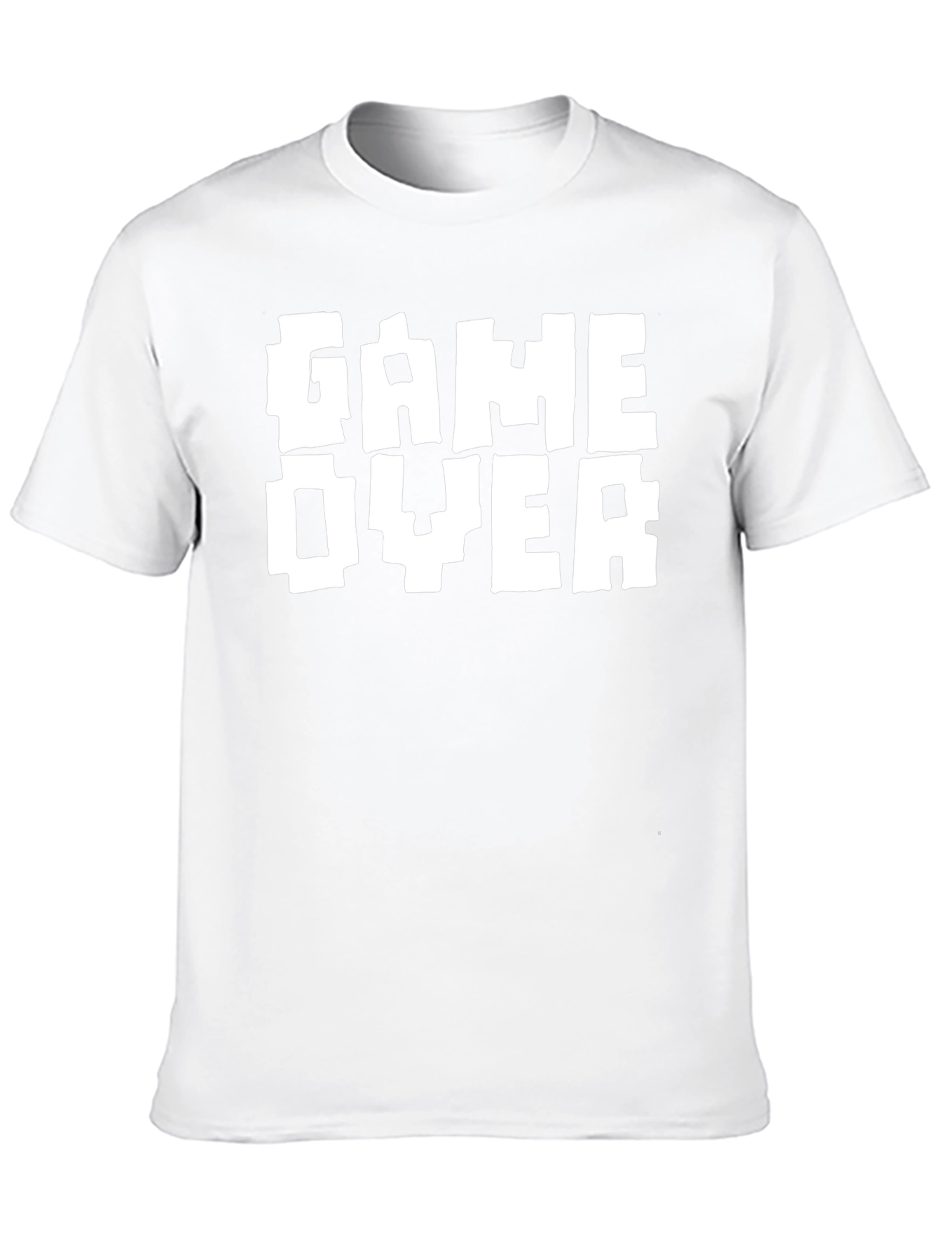 Game Over Graphic Black T-Shirt