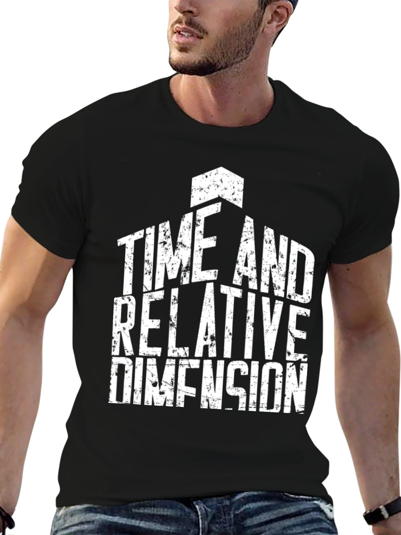 Time And Relative Dimension Graphic T-Shirt