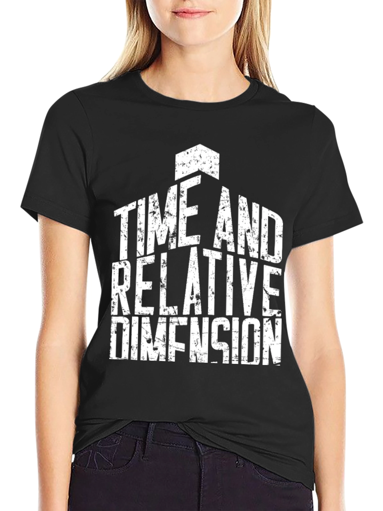 Time And Relative Dimension Graphic T-Shirt
